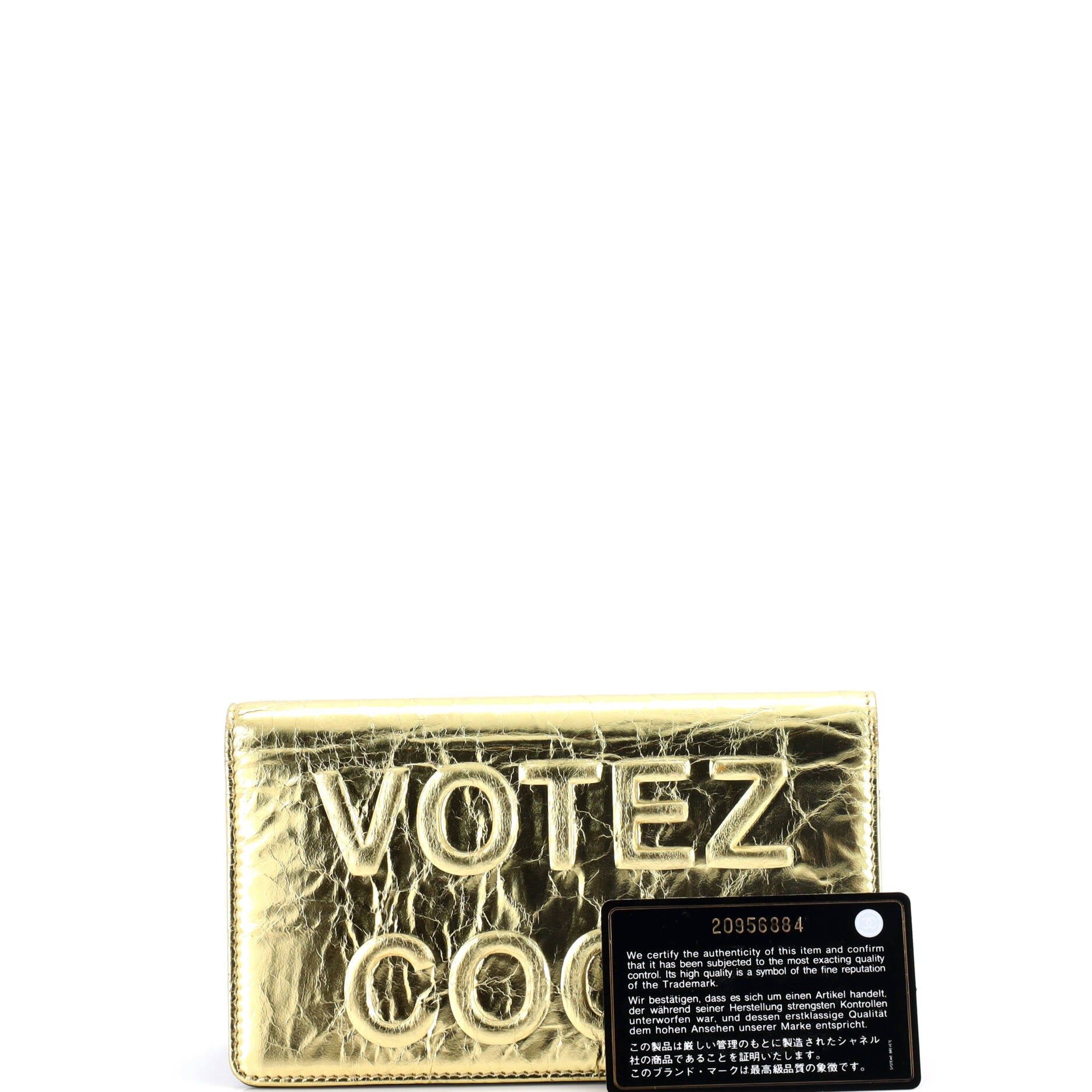 Chanel Votez Coco Bifold Wallet Size ONE SIZE - 2 Thumbnail