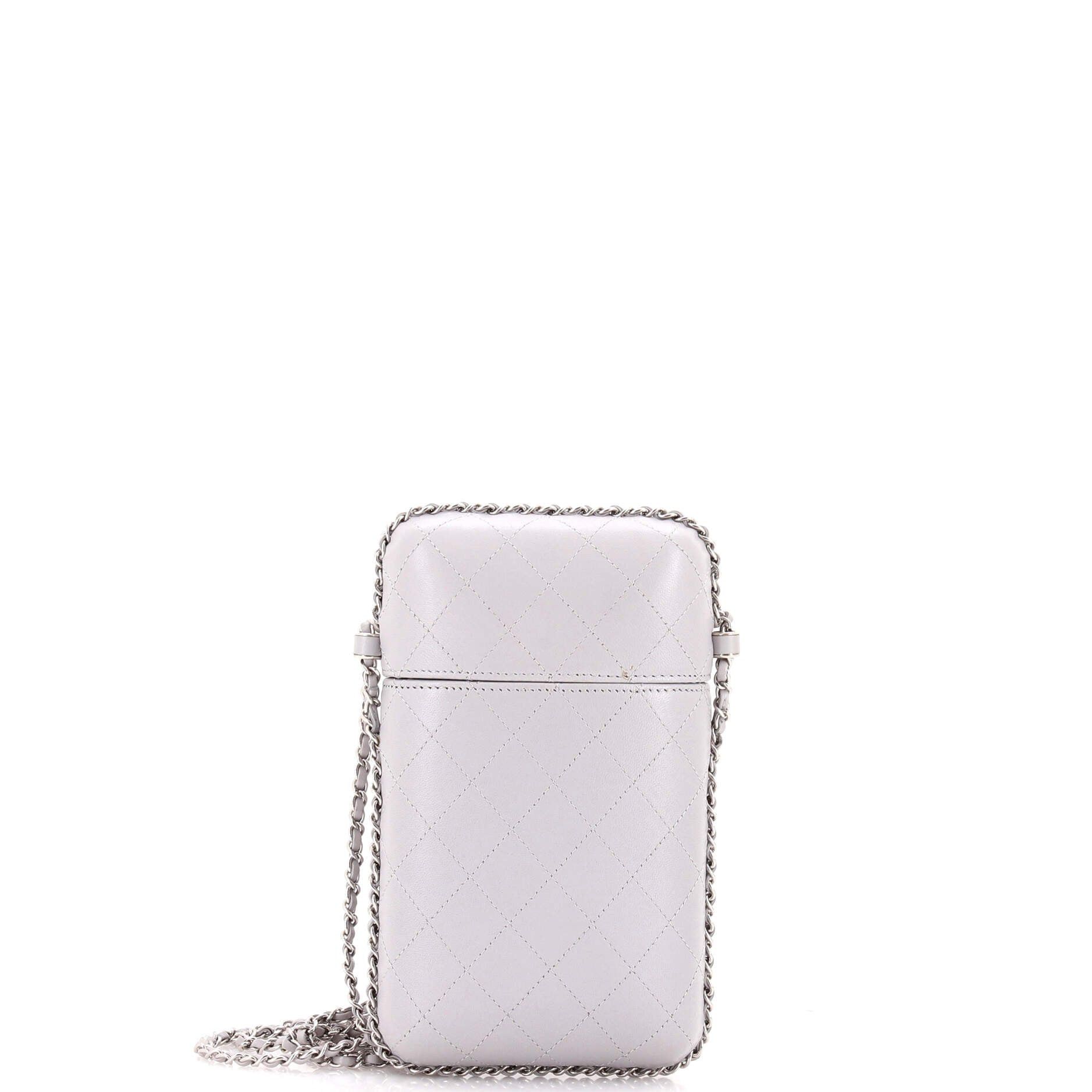 Chanel Chain Around Phone Holder Box Crossbody Size ONE SIZE - 3 Thumbnail