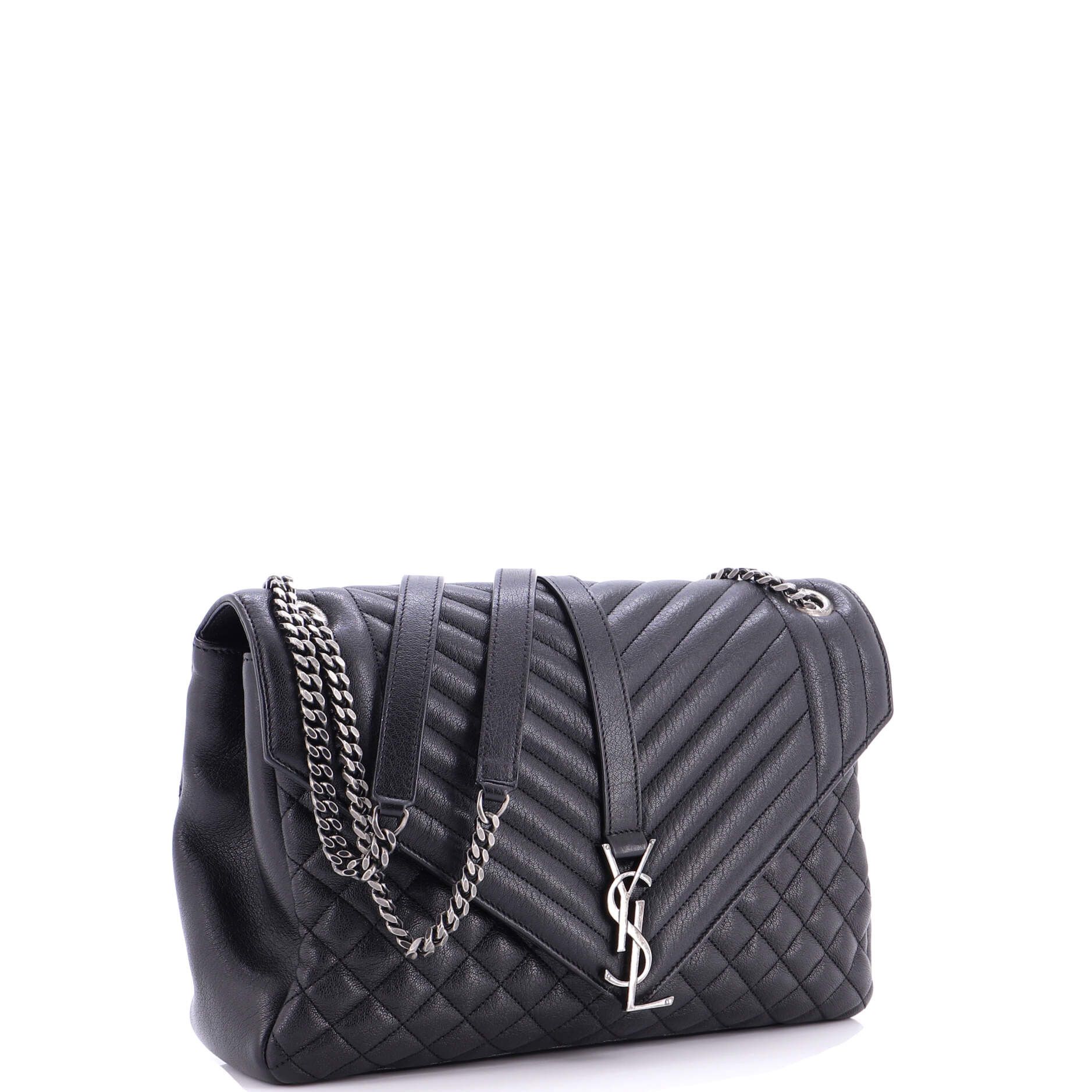 Saint Laurent Paris Classic Monogram Envelope Satchel Size ONE SIZE - 2 Thumbnail