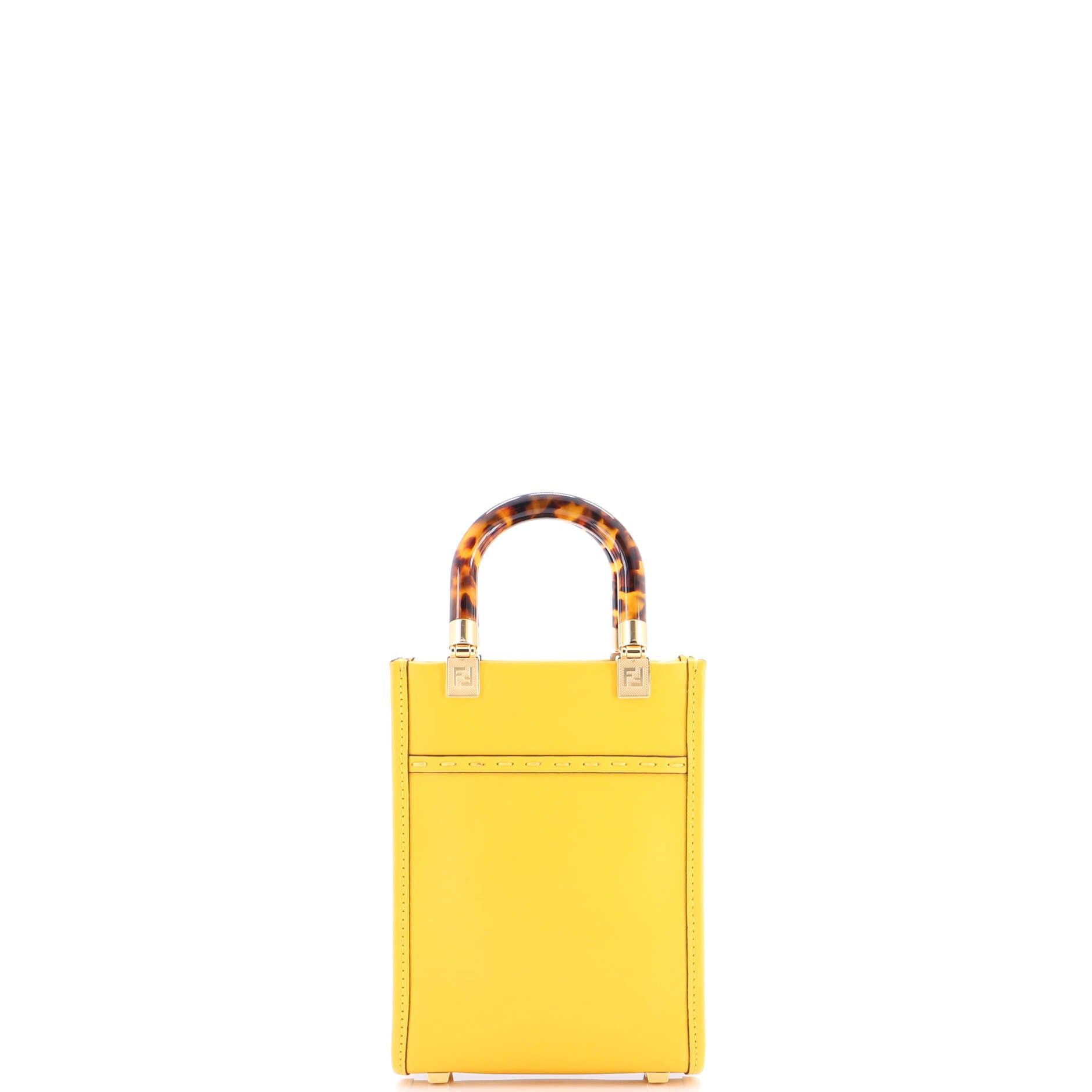 Fendi Sunshine Shopper Tote Size ONE SIZE - 3 Thumbnail