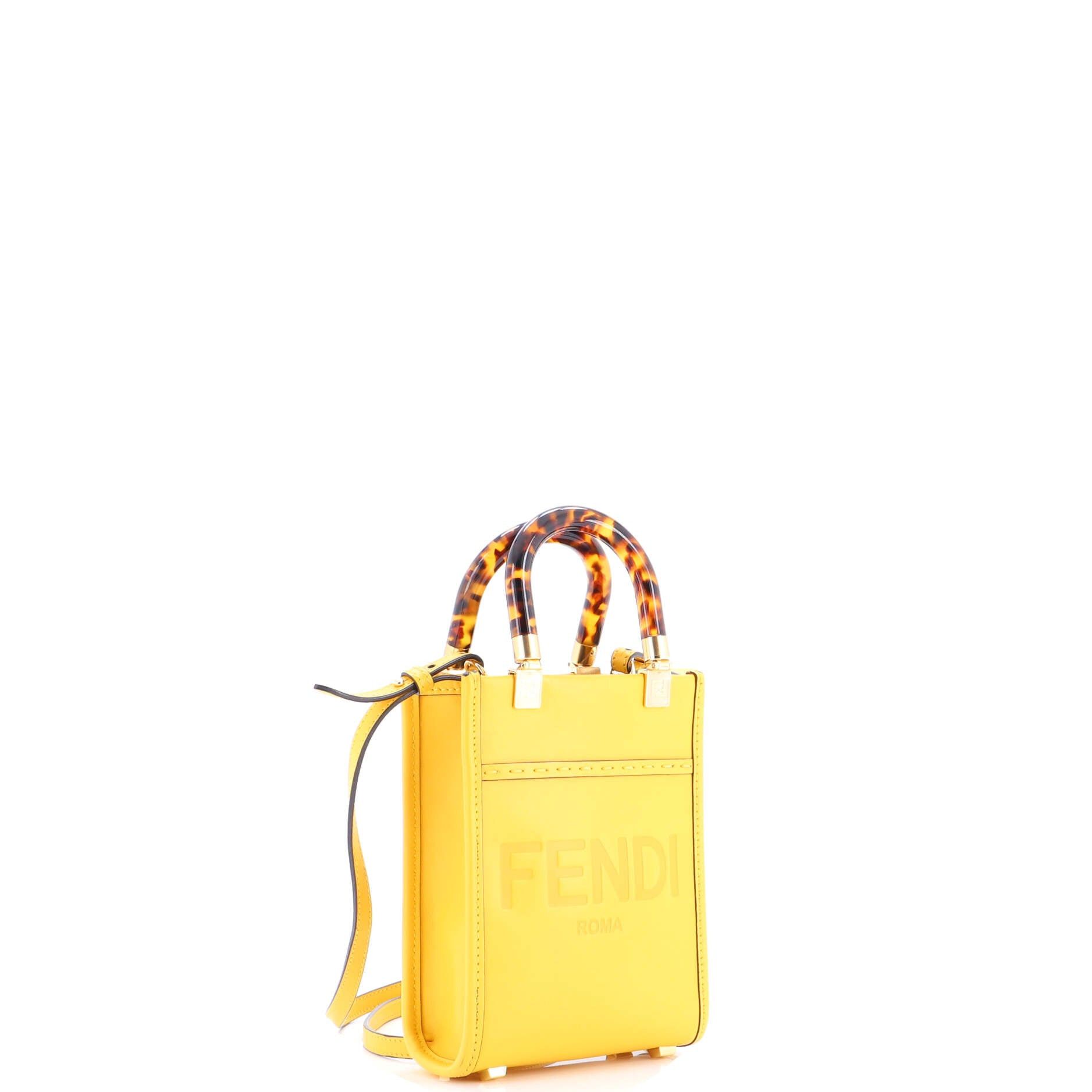 Fendi Sunshine Shopper Tote Size ONE SIZE - 2 Thumbnail