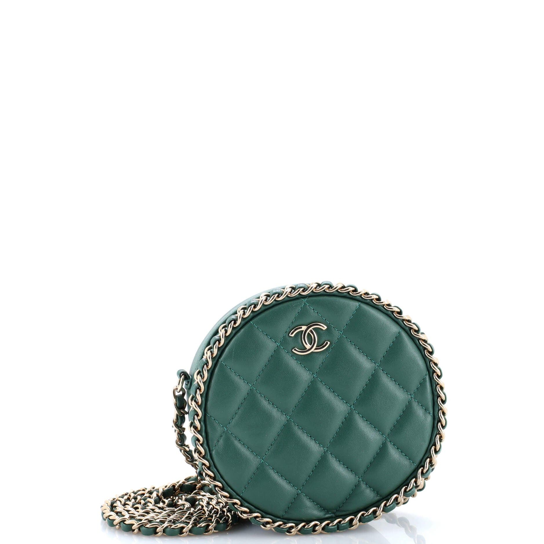 Chanel Chain Around Round Clutch with Chain Size ONE SIZE - 2 Thumbnail