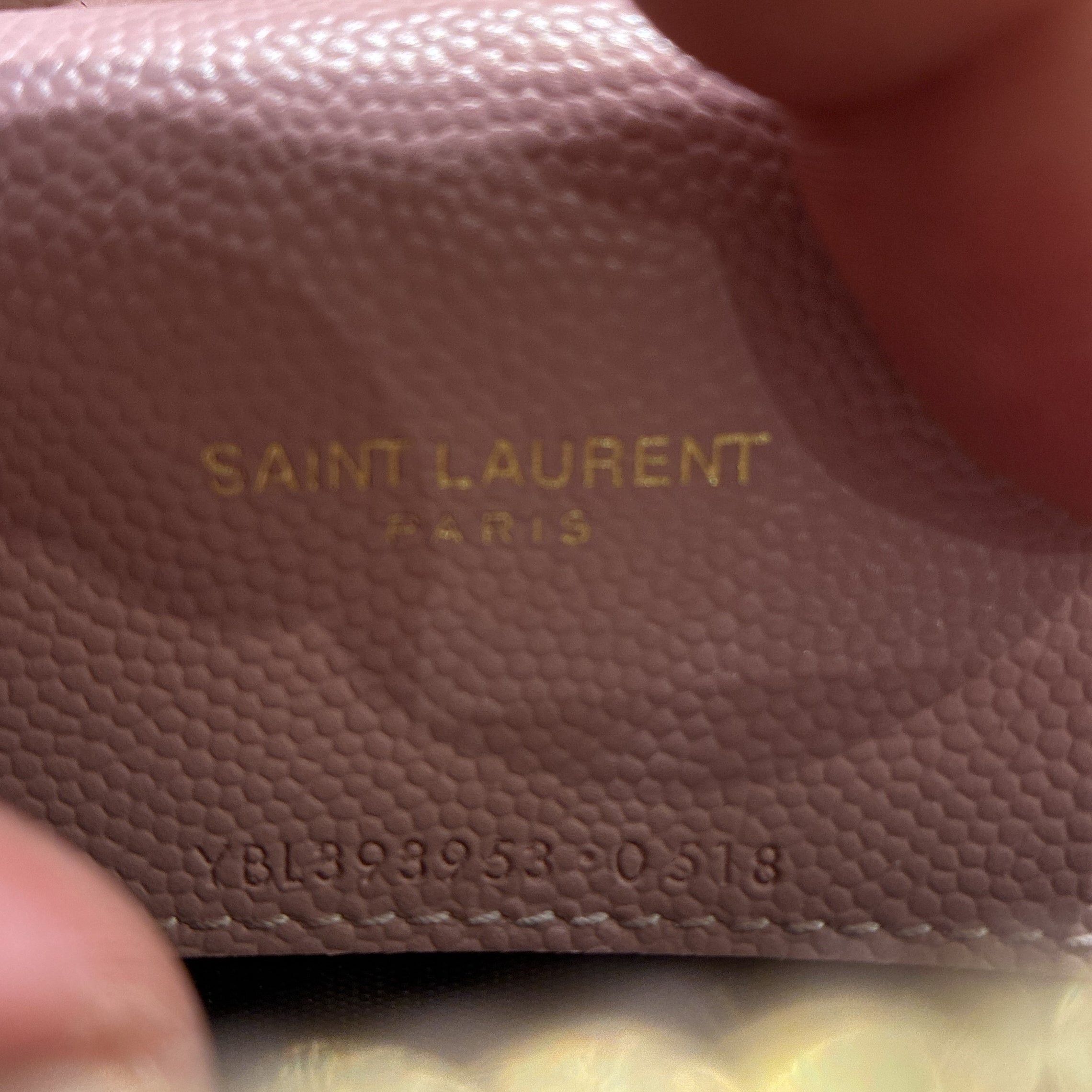 Saint Laurent Paris Classic Monogram Wallet on Chain Size ONE SIZE - 7 Thumbnail