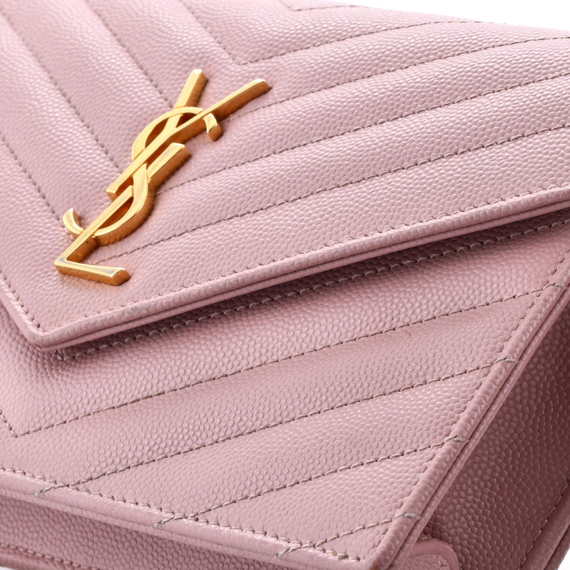 Saint Laurent Paris Classic Monogram Wallet on Chain Size ONE SIZE - 6 Thumbnail