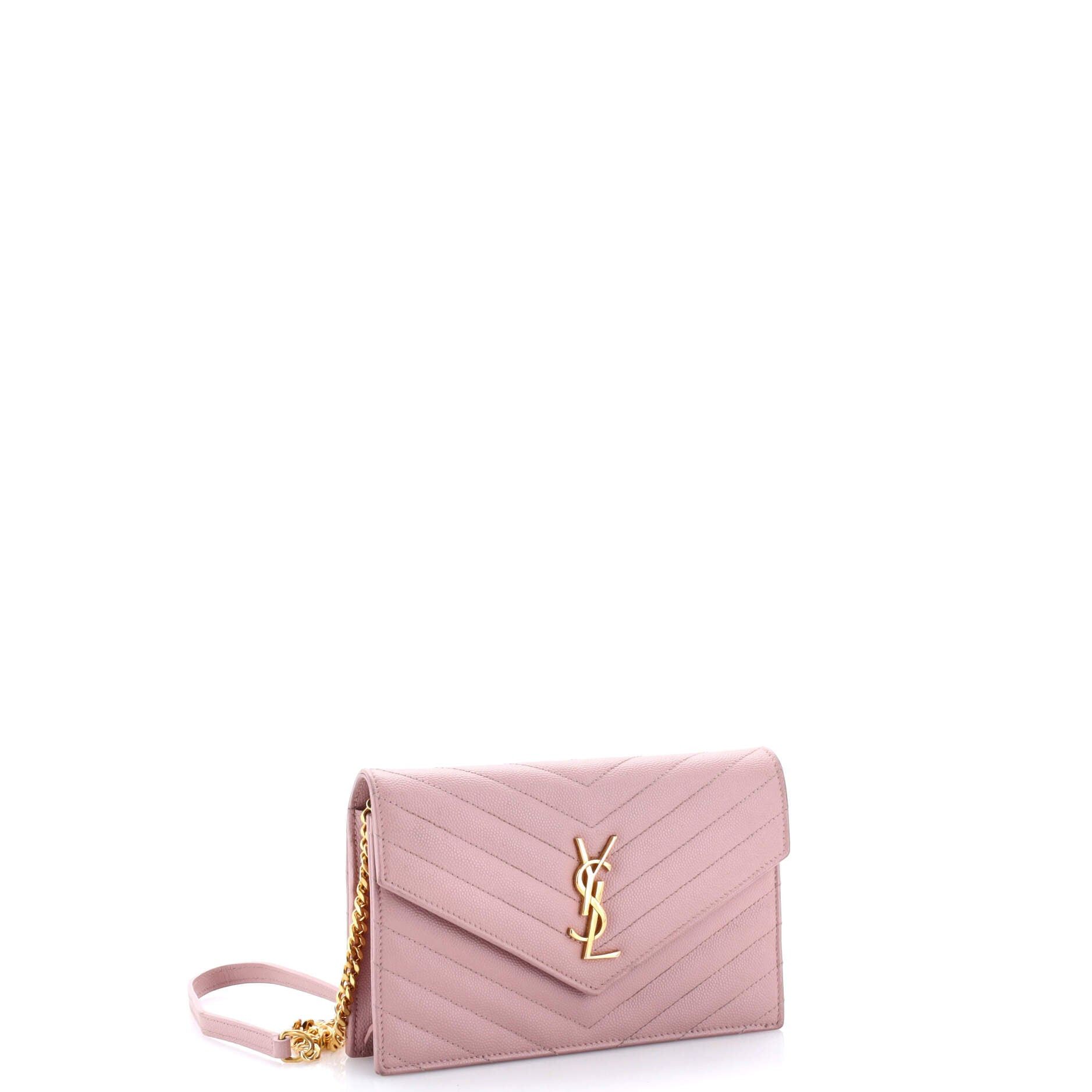 Saint Laurent Paris Classic Monogram Wallet on Chain Size ONE SIZE - 2 Thumbnail