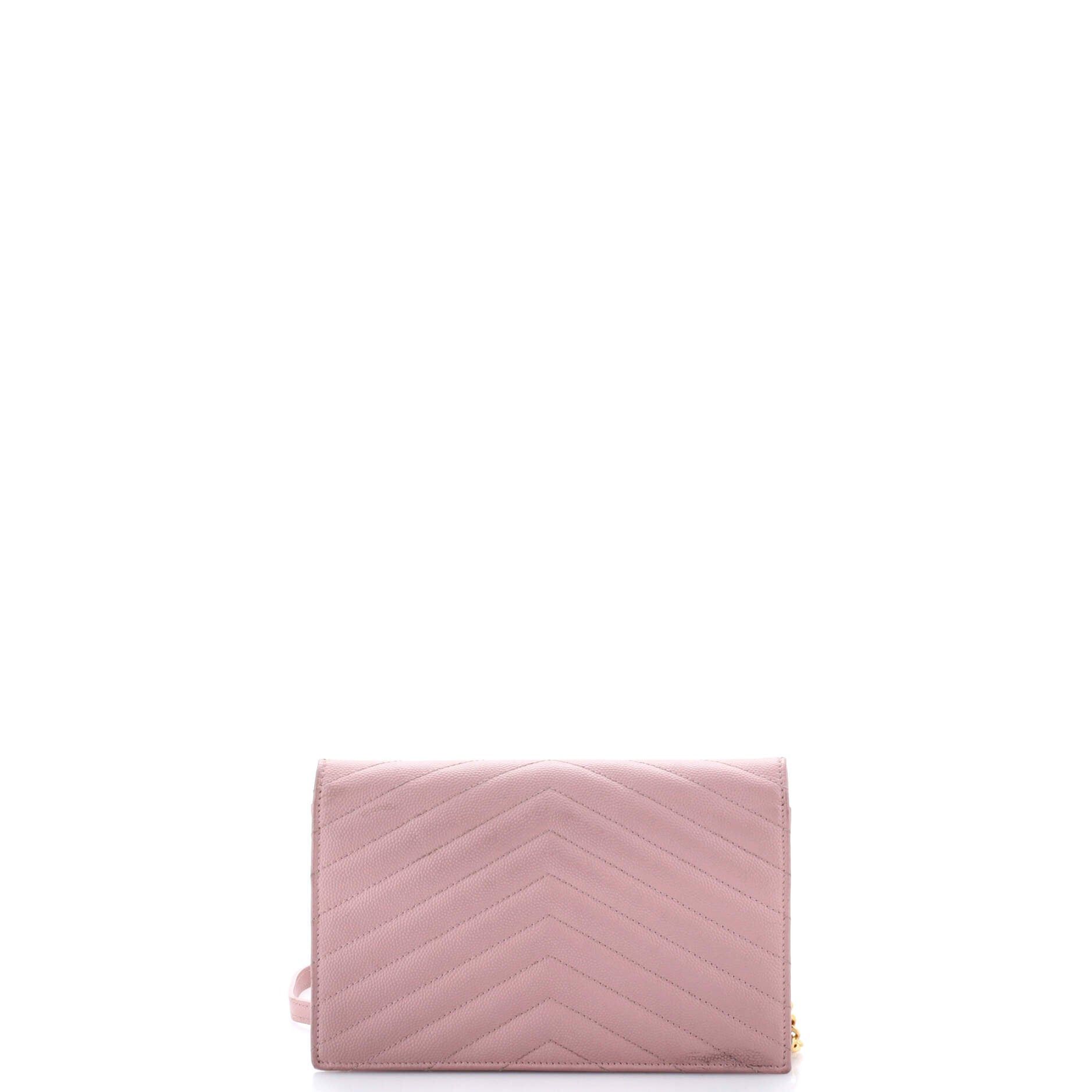 Saint Laurent Paris Classic Monogram Wallet on Chain Size ONE SIZE - 3 Thumbnail