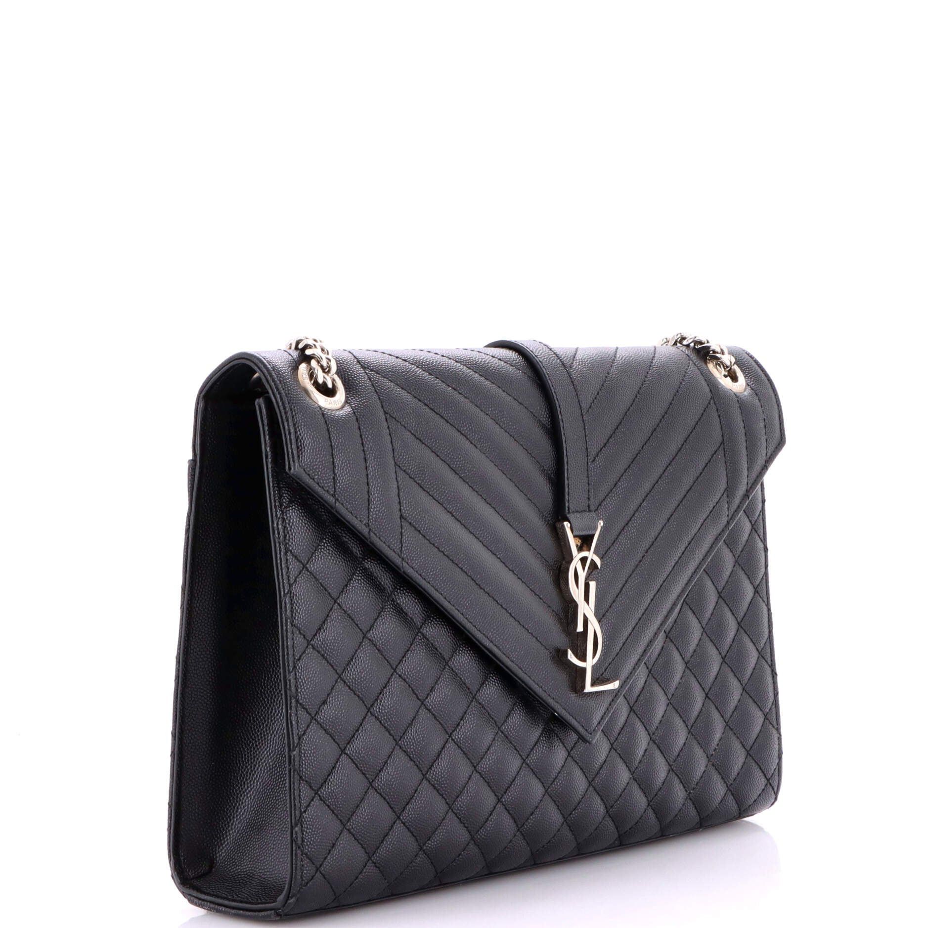 Saint Laurent Paris Classic Monogram Envelope Satchel Size ONE SIZE - 2 Thumbnail