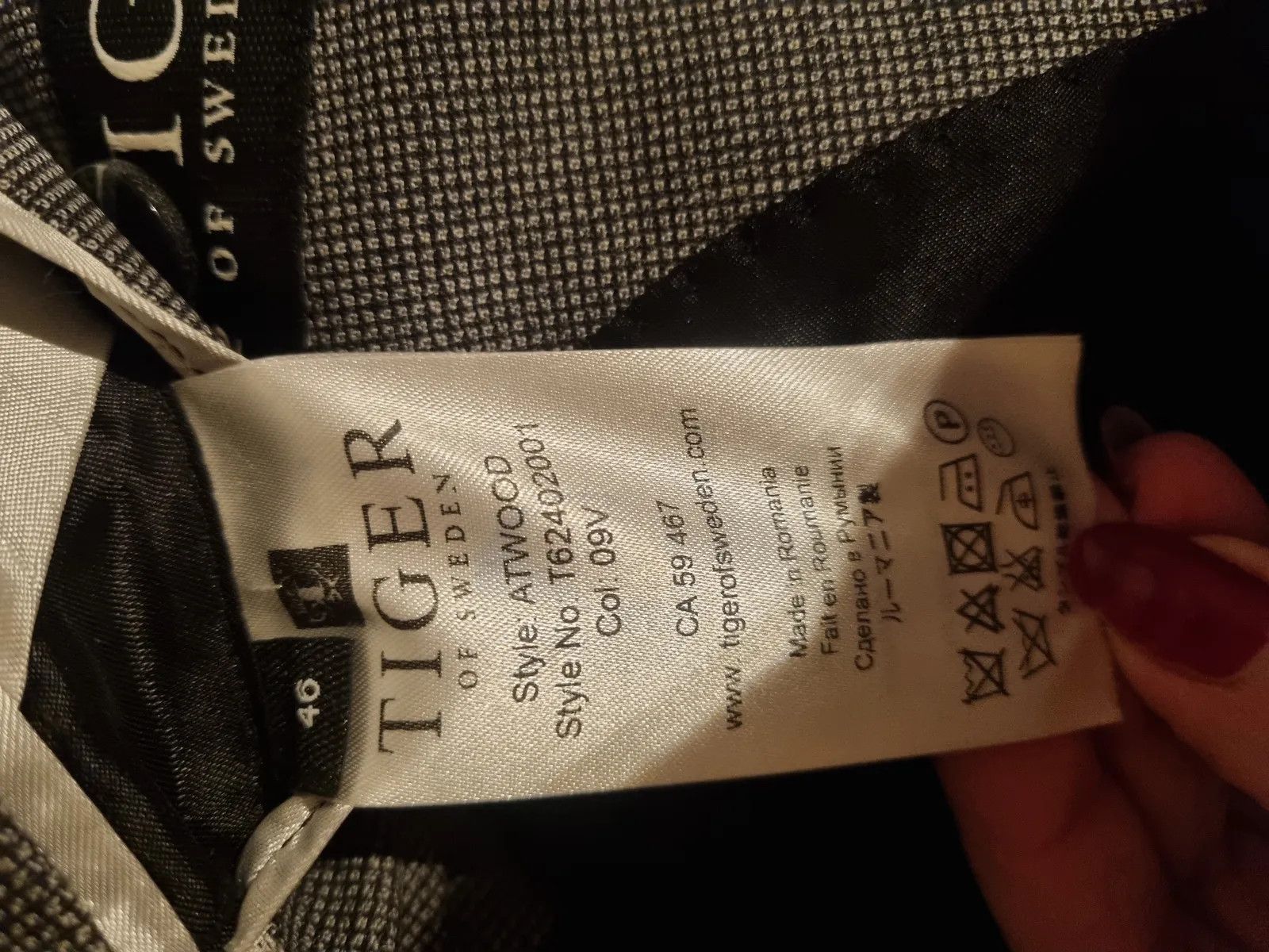Tiger of Sweden Tiger of Sweden Blazer Size 38R - 2 Thumbnail