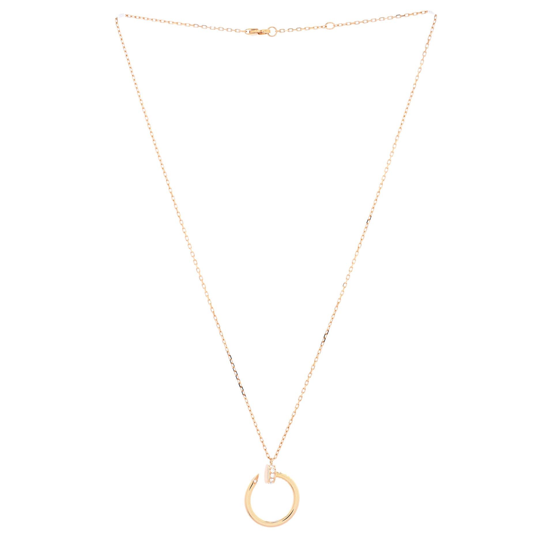 Cartier Juste un Clou Pendant Necklace Size ONE SIZE - 2 Thumbnail