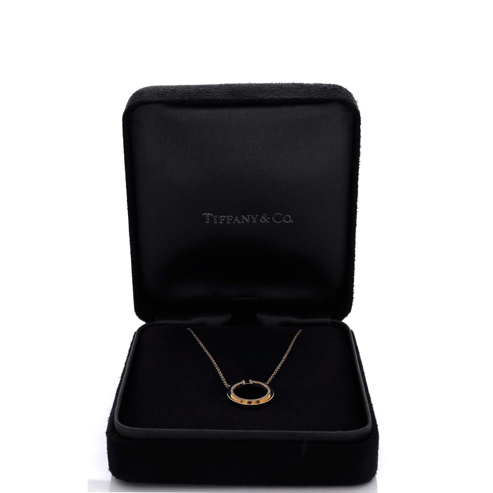 Tiffany & Co. T Circle Pendant Necklace Size ONE SIZE - 2 Thumbnail