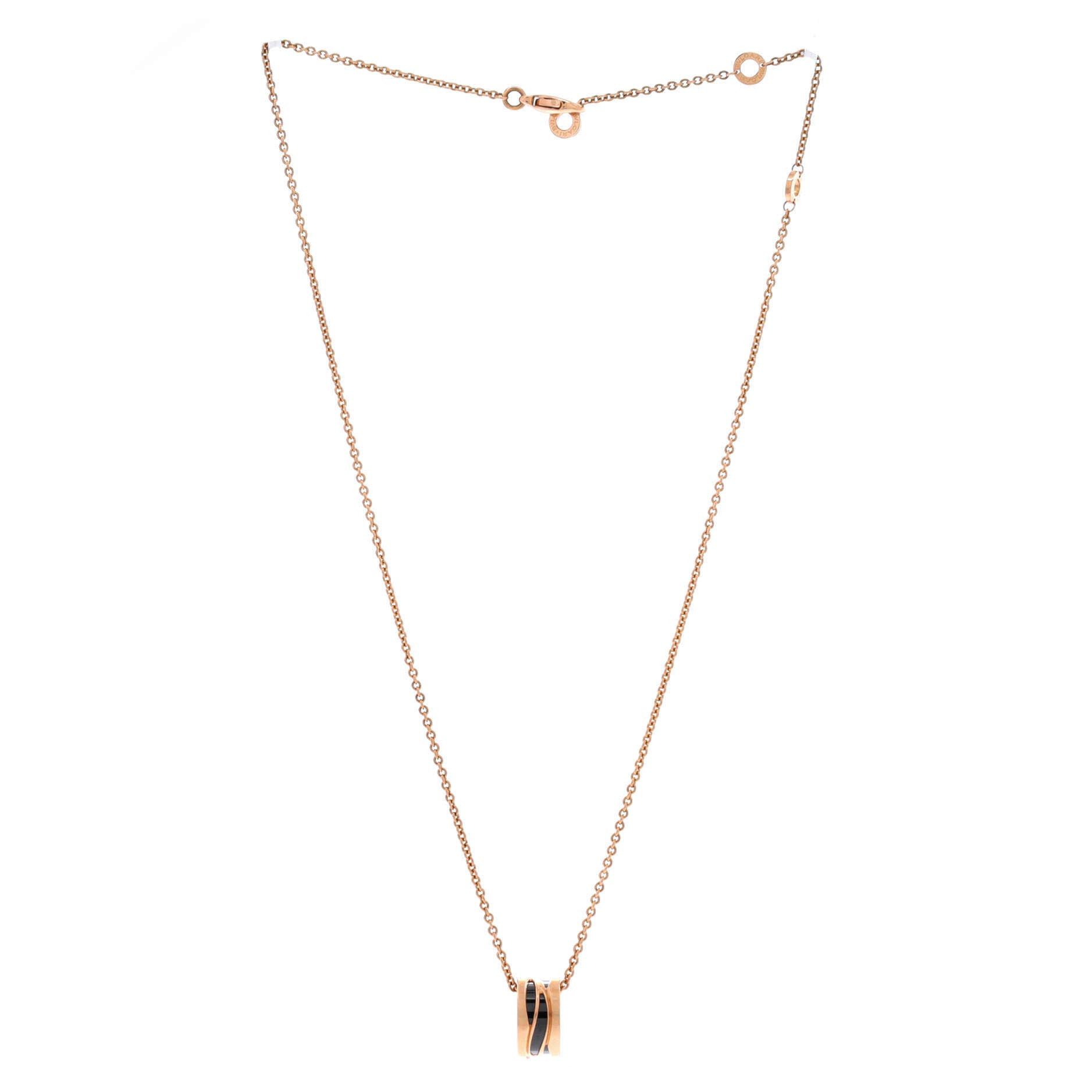 Bvlgari B.Zero1 Design Legend Zaha Hadid Pendant Necklace Size ONE SIZE - 2 Thumbnail