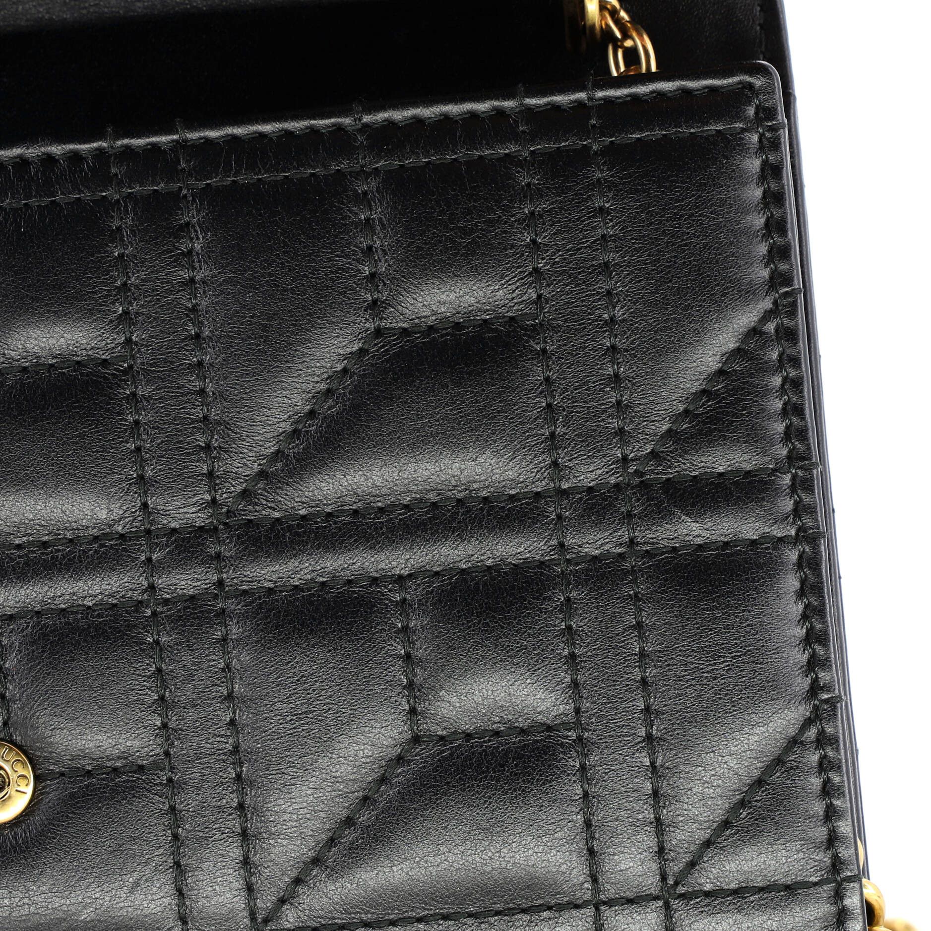 Gucci Pearly GG Marmont Chain Wallet Size ONE SIZE - 8 Thumbnail