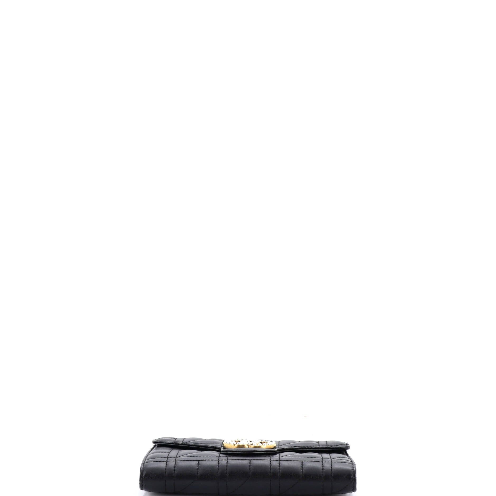 Gucci Pearly GG Marmont Chain Wallet Size ONE SIZE - 4 Thumbnail