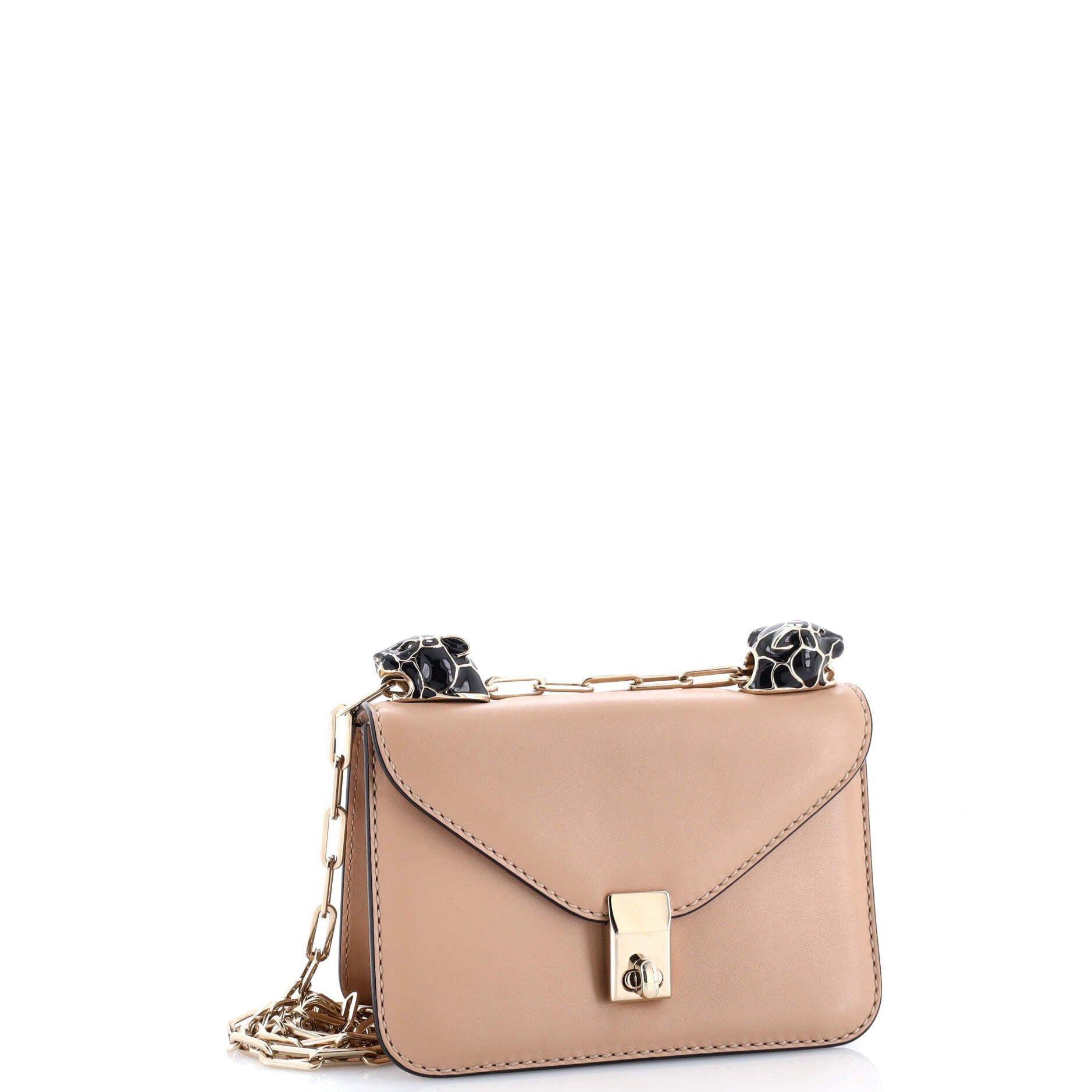 Valentino Panther Chain Flap Shoulder Bag Size ONE SIZE - 2 Thumbnail