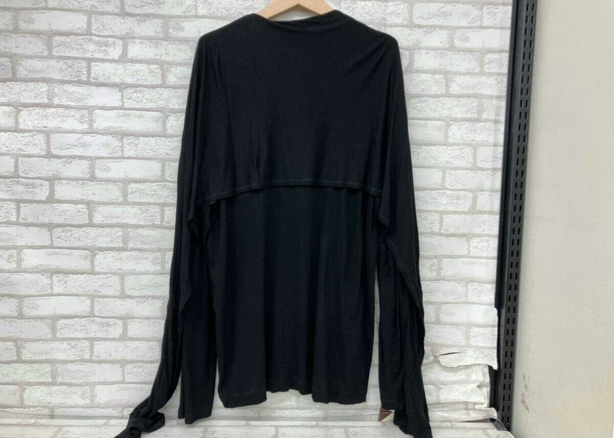 Yohji Yamamoto S'YTE Yohji Yamamoto Men's Black Cardigan Size US L / EU 52-54 / 3 - 2 Thumbnail