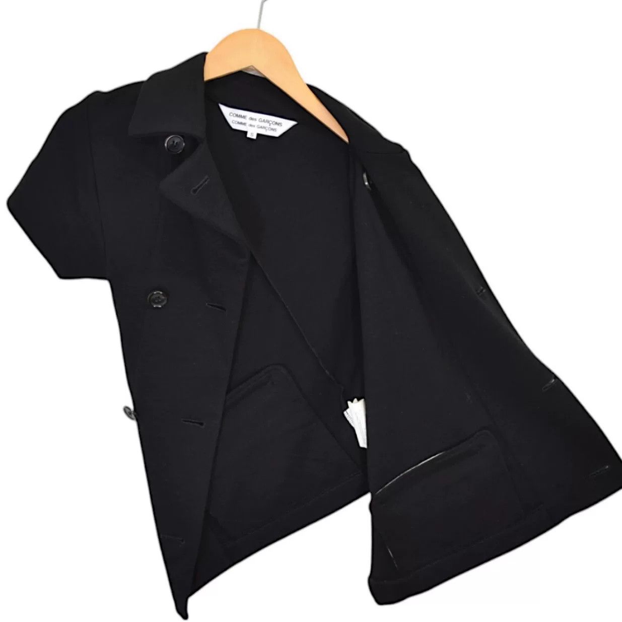 Comme des Garcons COMME des GARCONS Twisted Wool Knit Coat Size S / US 4 / IT 40 - 3 Thumbnail