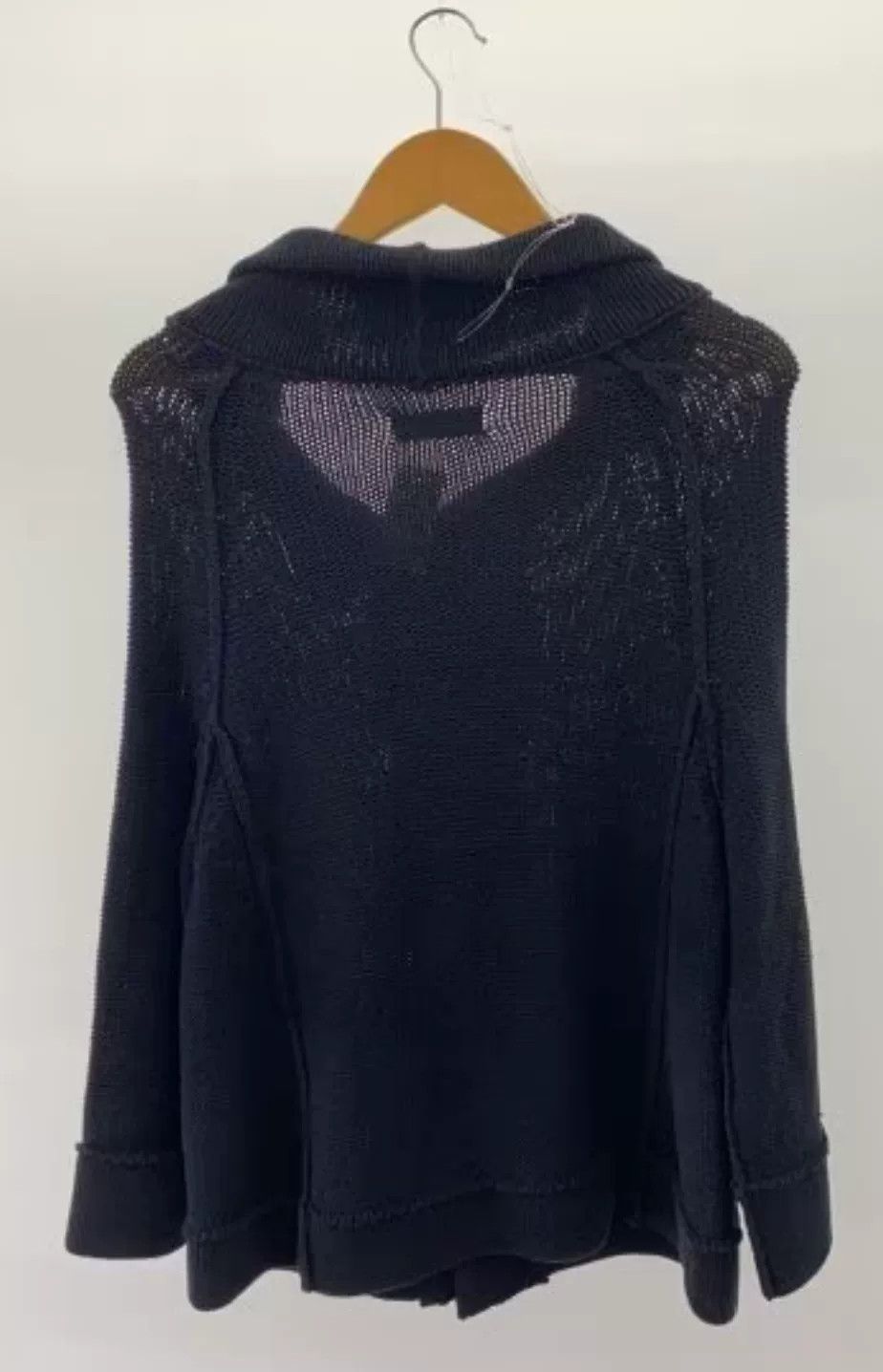 Yohji Yamamoto Y's Yohji Yamamoto 90s Black Cardigan Size M / US 6-8 / IT 42-44 - 2 Thumbnail