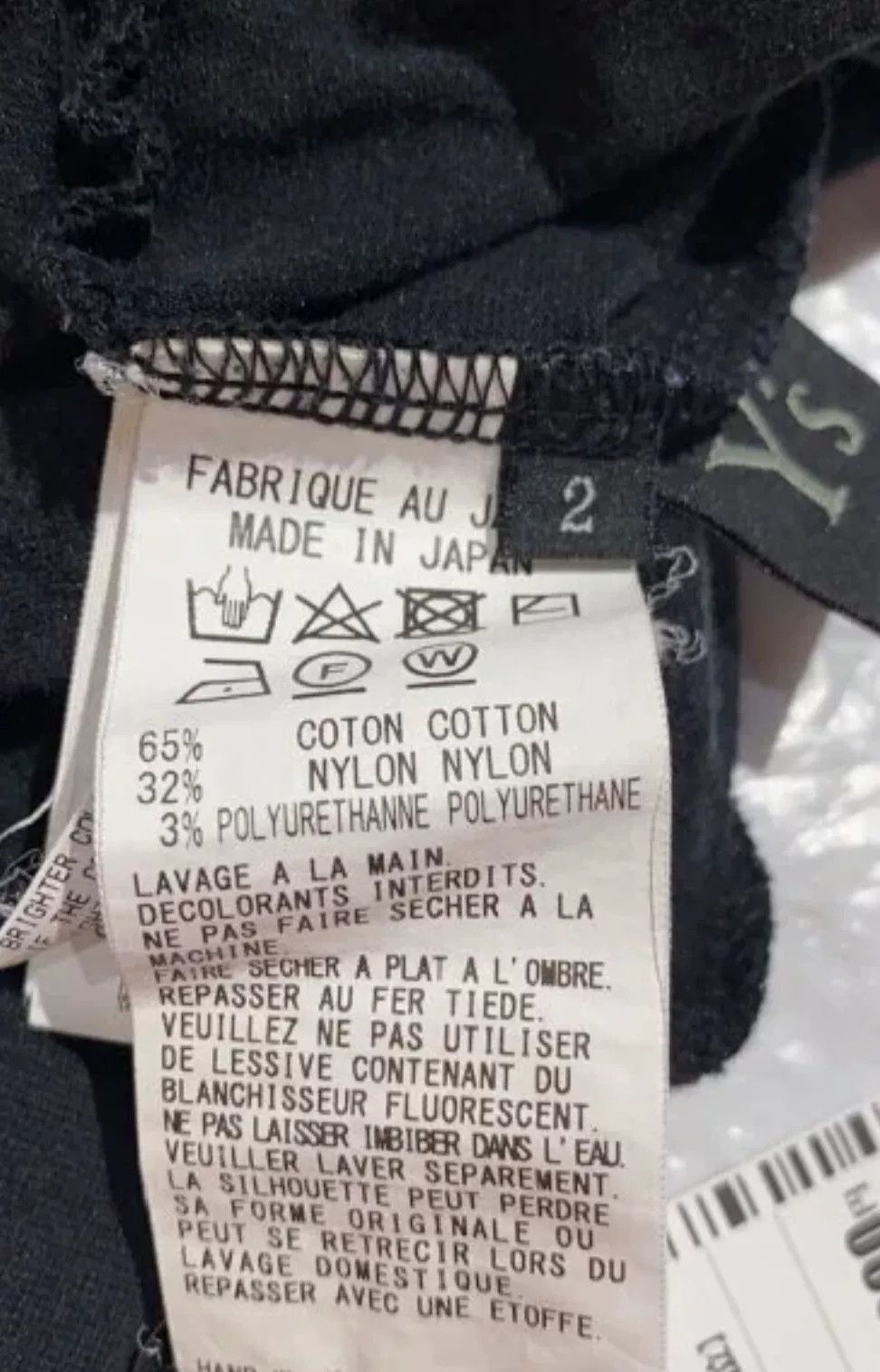 Yohji Yamamoto Y's Yohji Yamamoto T-shirt Size M / US 6-8 / IT 42-44 - 5 Thumbnail