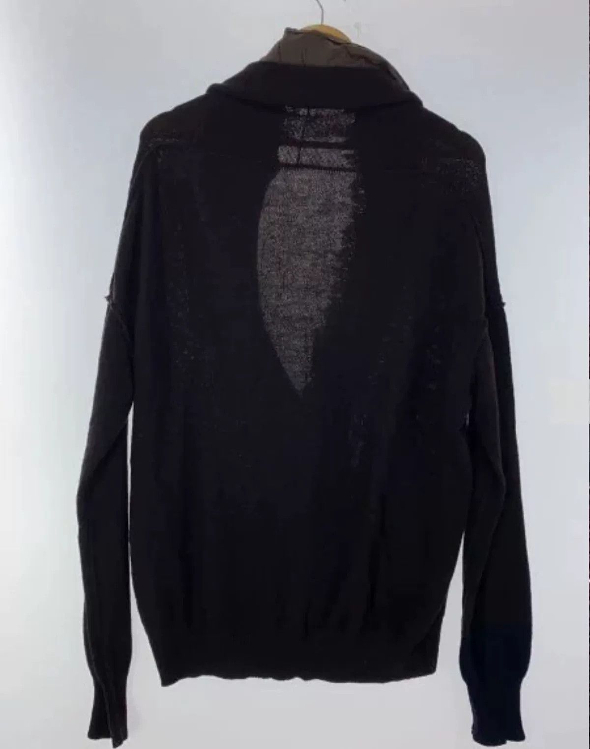 Yohji Yamamoto Y's Yohji Yamamoto Lightweight Wool Sweater Size L / US 10 / IT 46 - 2 Thumbnail