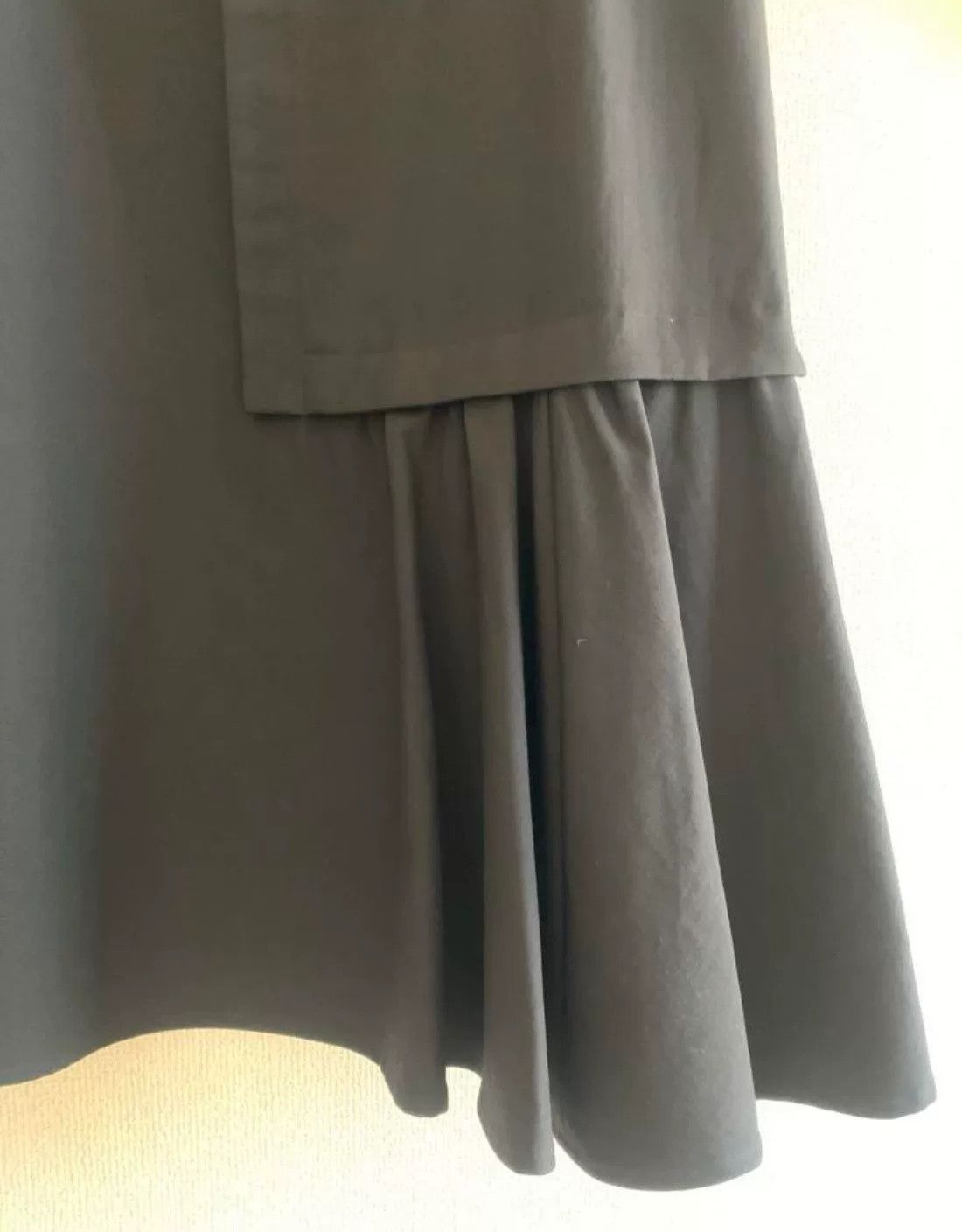 Yohji Yamamoto Yohji Yamamoto Noir Black Midi Skirt Size 38" / US 16 / IT 52 - 4 Thumbnail