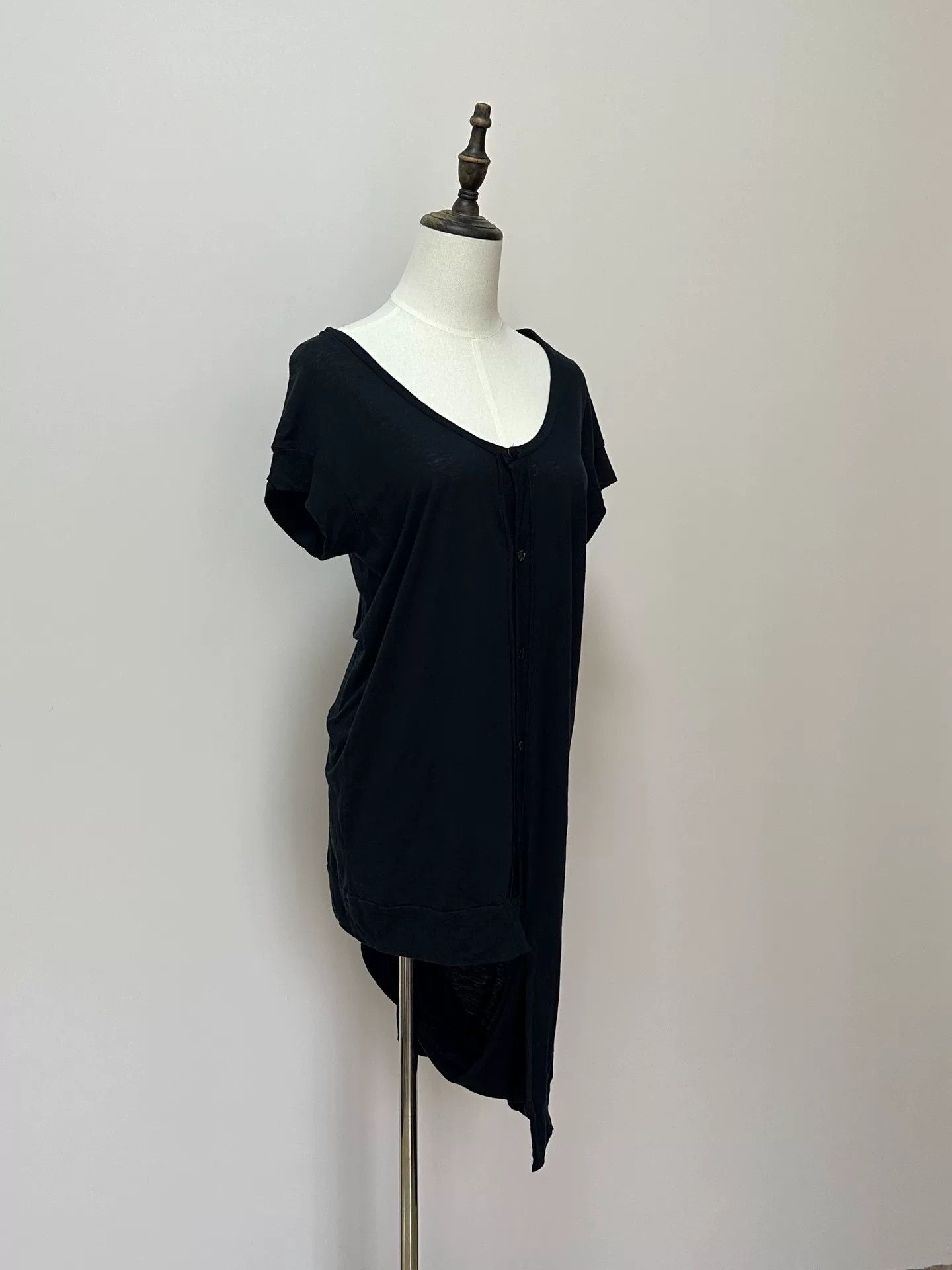 Yohji Yamamoto Yohji Yamamoto Y's Blue Irregular Hem Cardigan Size M / US 6-8 / IT 42-44 - 3 Thumbnail