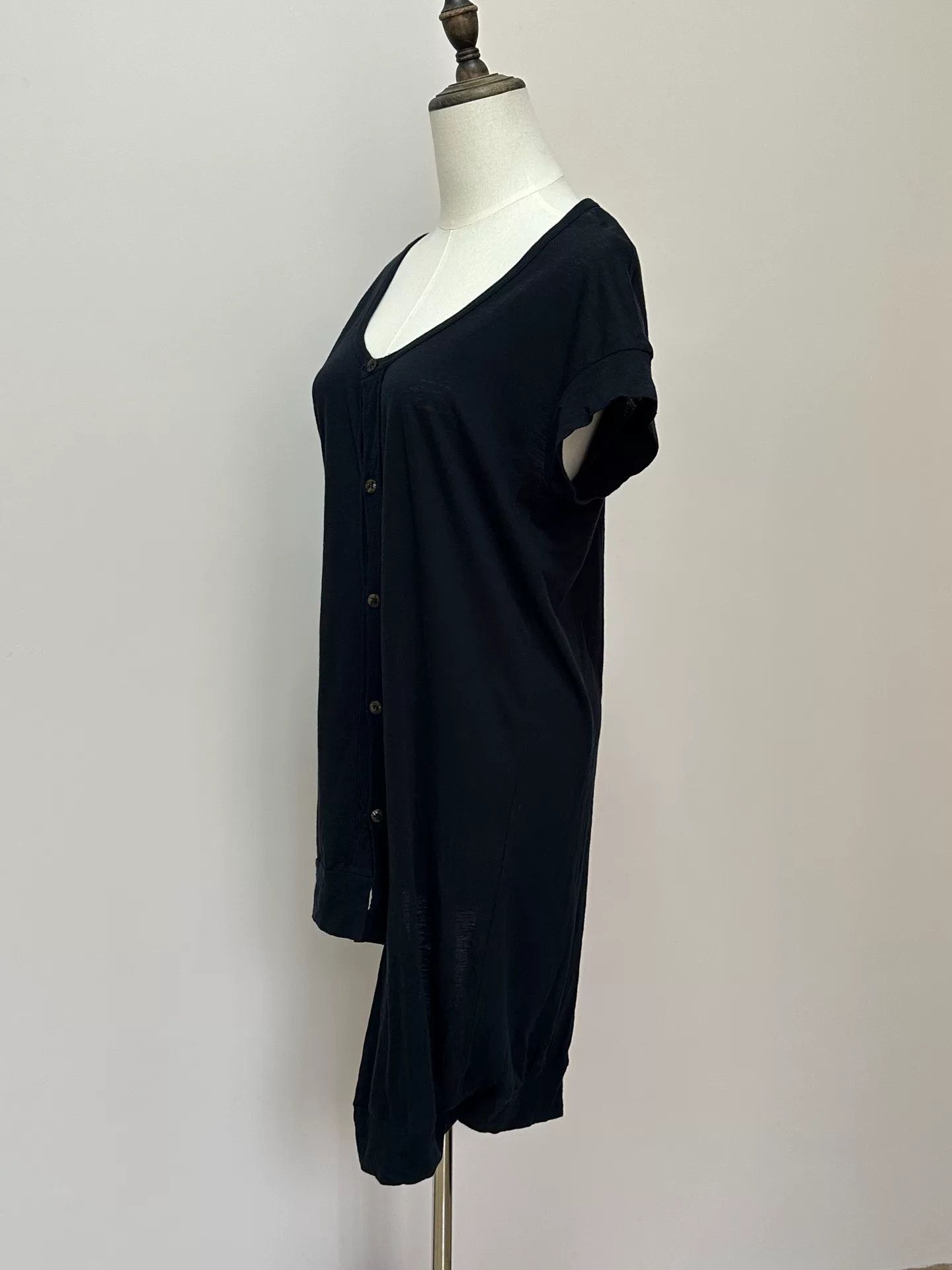 Yohji Yamamoto Yohji Yamamoto Y's Blue Irregular Hem Cardigan Size M / US 6-8 / IT 42-44 - 5 Thumbnail