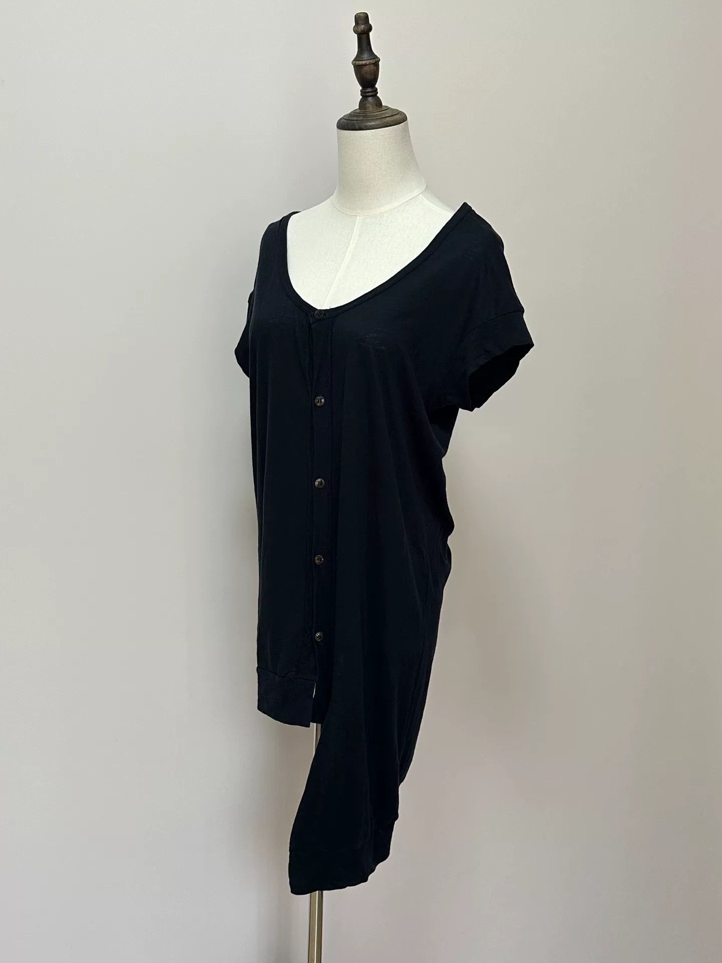 Yohji Yamamoto Yohji Yamamoto Y's Blue Irregular Hem Cardigan Size M / US 6-8 / IT 42-44 - 4 Thumbnail