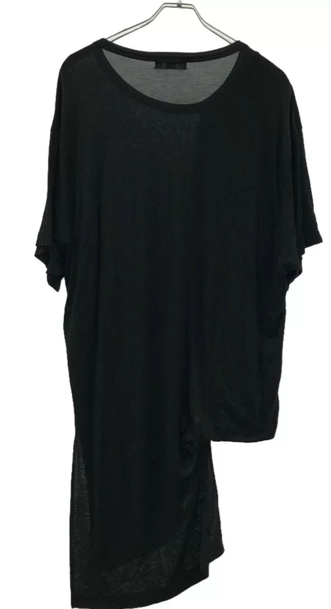 Yohji Yamamoto Yohji Yamamoto POUR HOMME 17AW Asymmetric T-shirt Size US L / EU 52-54 / 3 - 2 Thumbnail