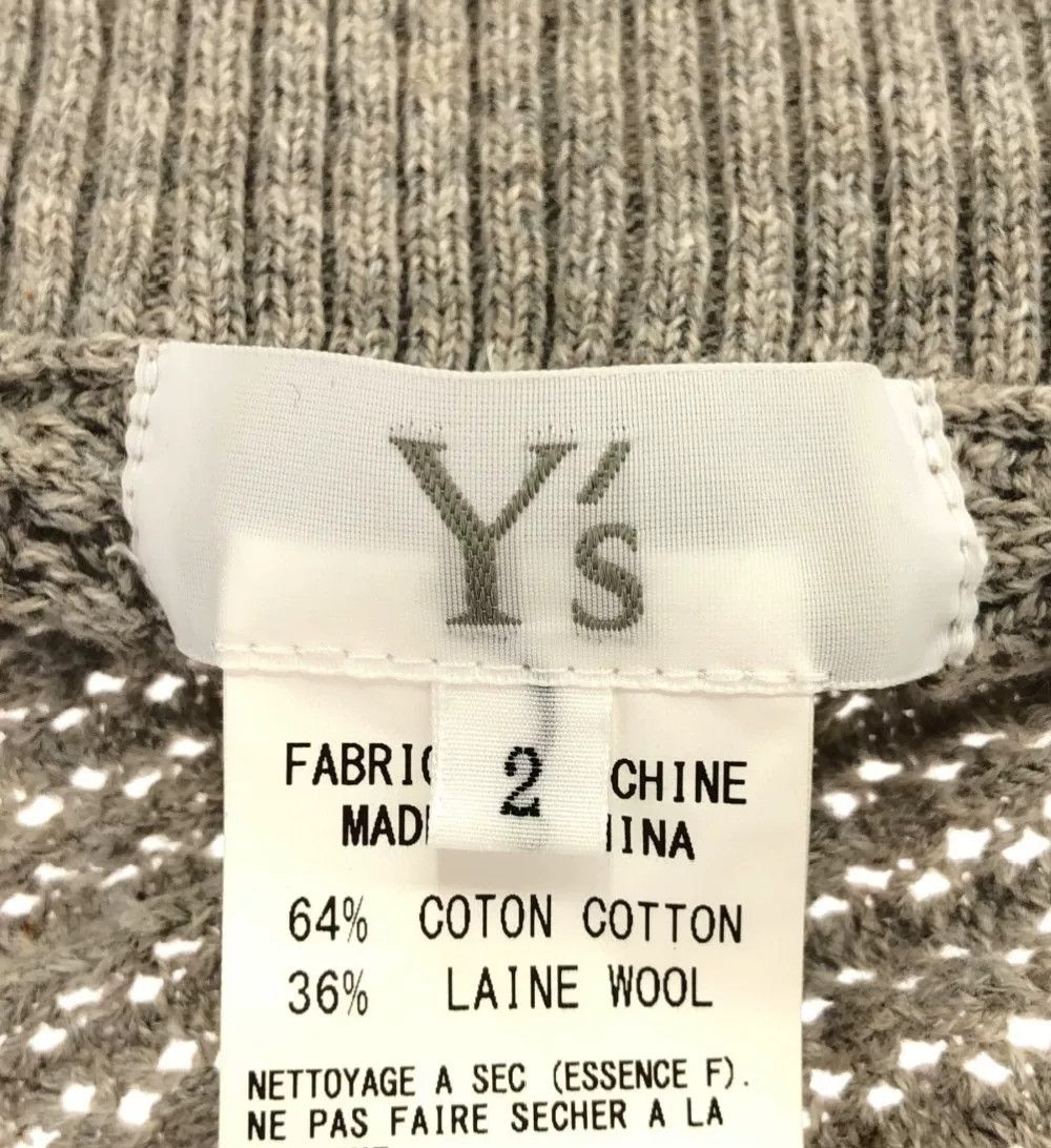 Yohji Yamamoto Y's Yohji Yamamoto Loose Short-Sleeve Knit Top Size M / US 6-8 / IT 42-44 - 4 Thumbnail