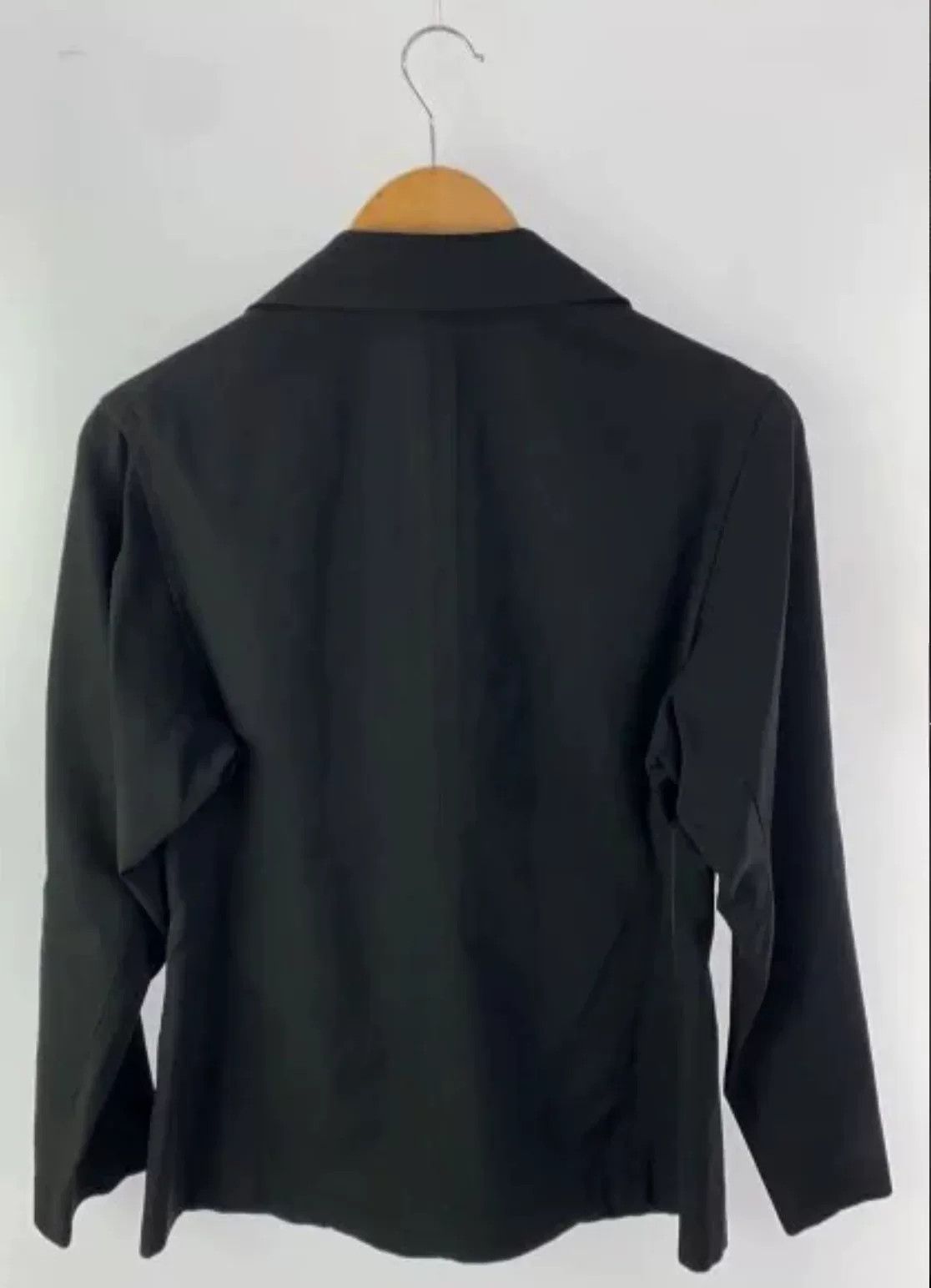 Yohji Yamamoto Yohji Yamamoto Black Wool Jacket Size US L / EU 52-54 / 3 - 2 Thumbnail