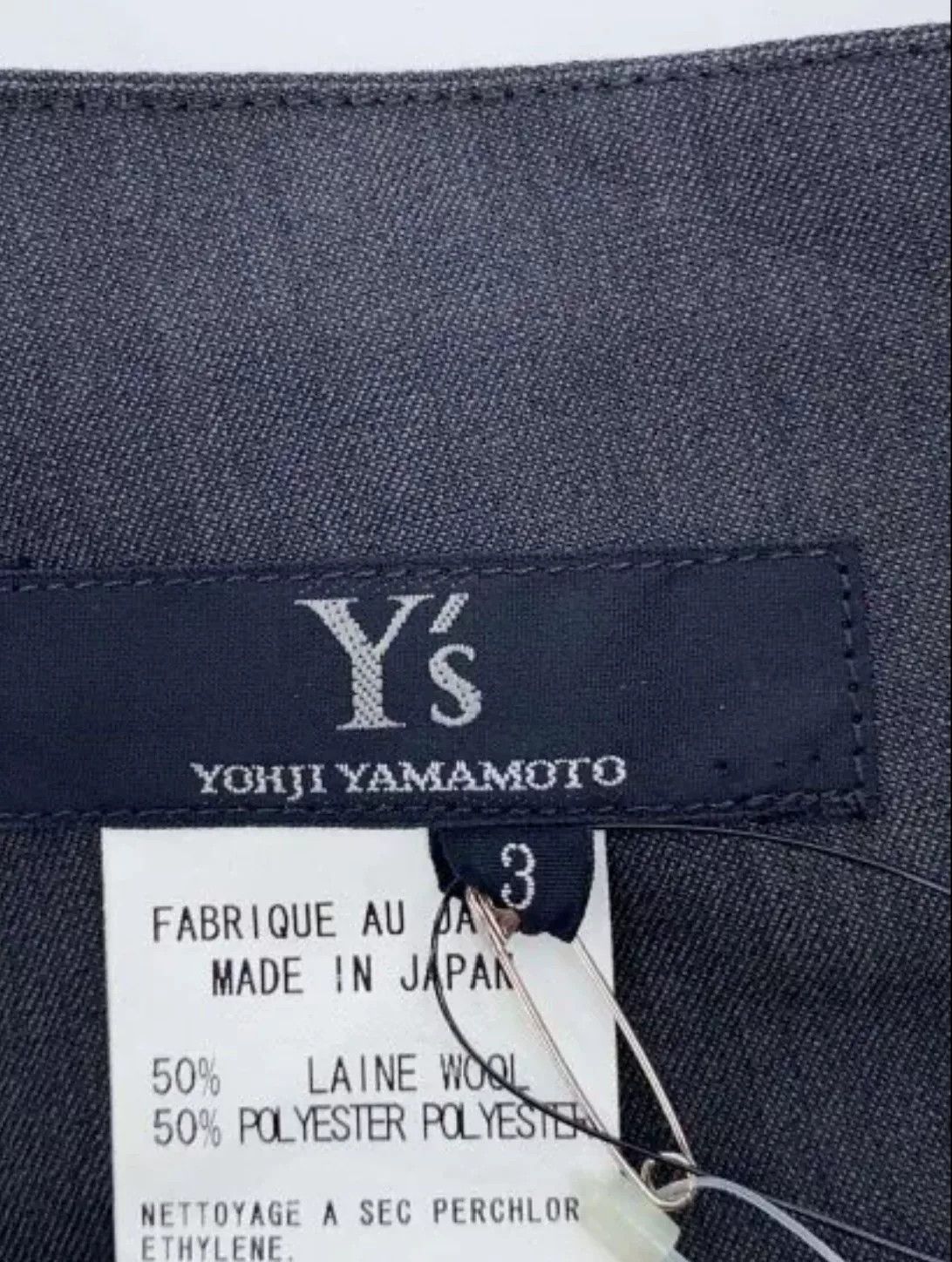 Yohji Yamamoto Y's Yohji Yamamoto Black Pleated Skirt Size 30" / US 8 / IT 44 - 4 Thumbnail