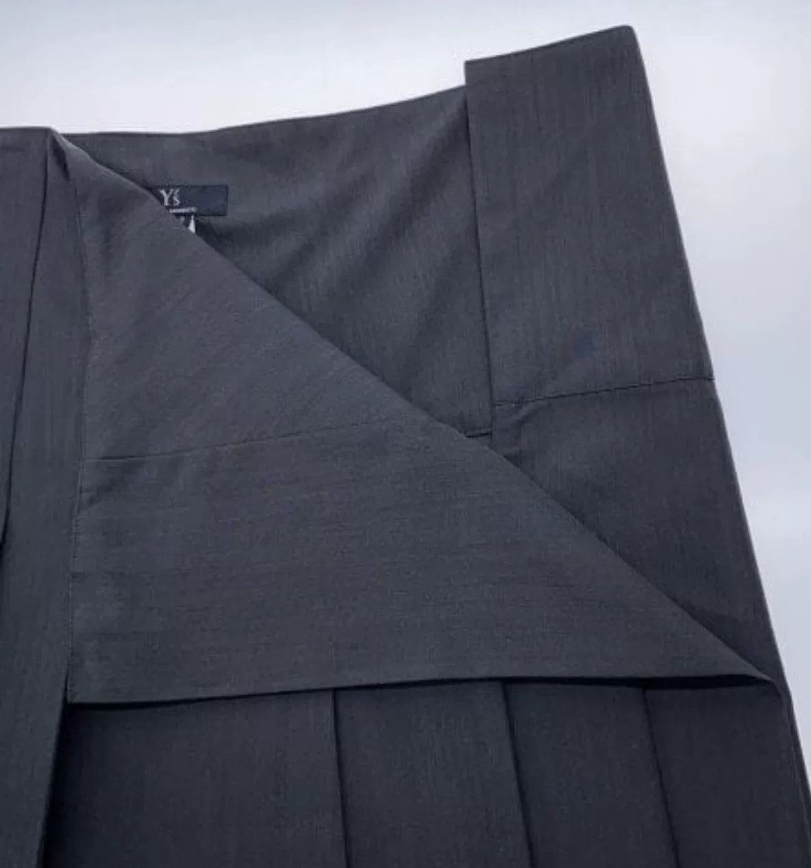 Yohji Yamamoto Y's Yohji Yamamoto Black Pleated Skirt Size 30" / US 8 / IT 44 - 3 Thumbnail