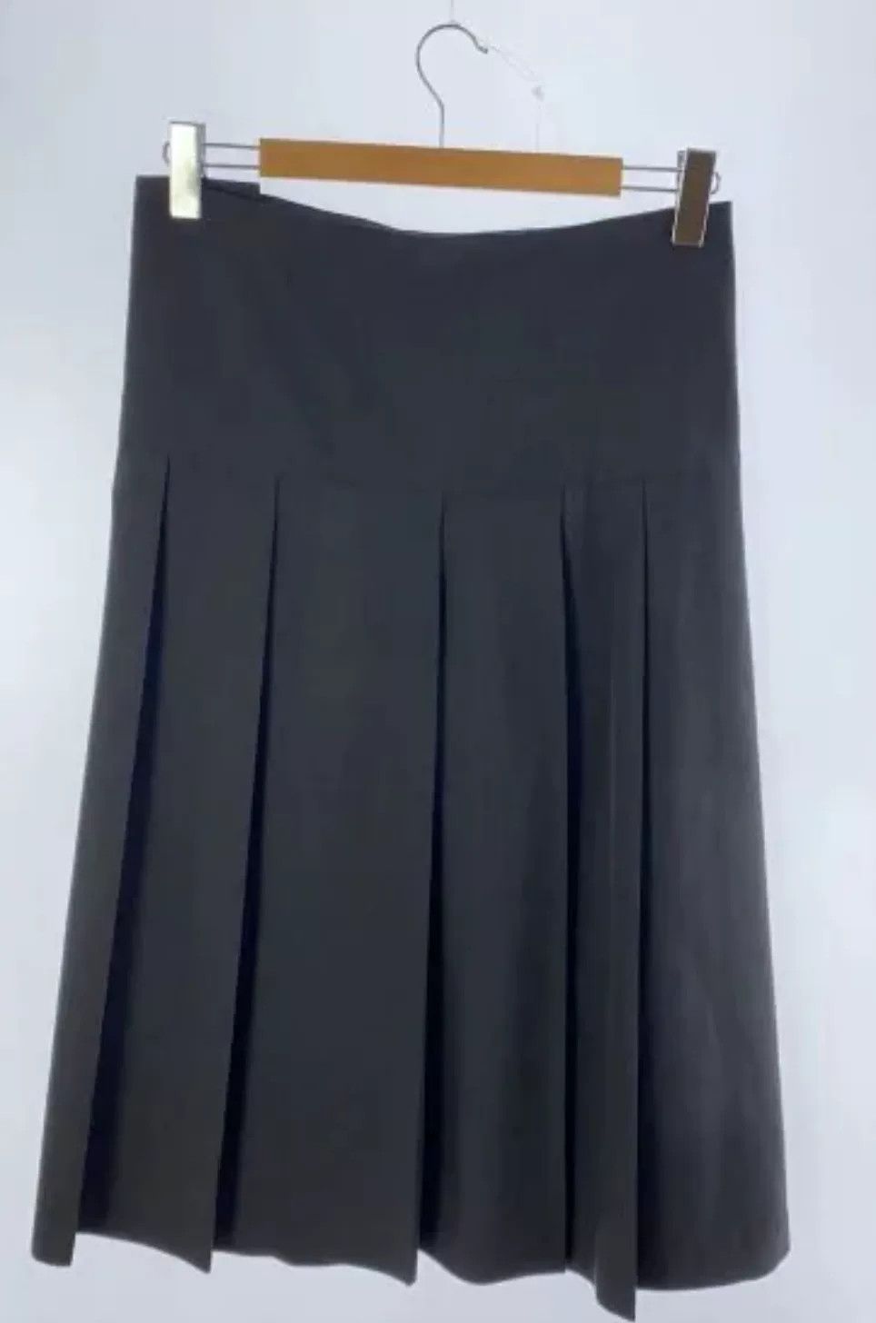 Yohji Yamamoto Y's Yohji Yamamoto Black Pleated Skirt Size 30" / US 8 / IT 44 - 2 Thumbnail