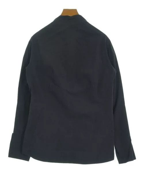 Yohji Yamamoto Yohji Yamamoto Navy Long-Sleeve Shirt Size US M / EU 48-50 / 2 - 2 Thumbnail