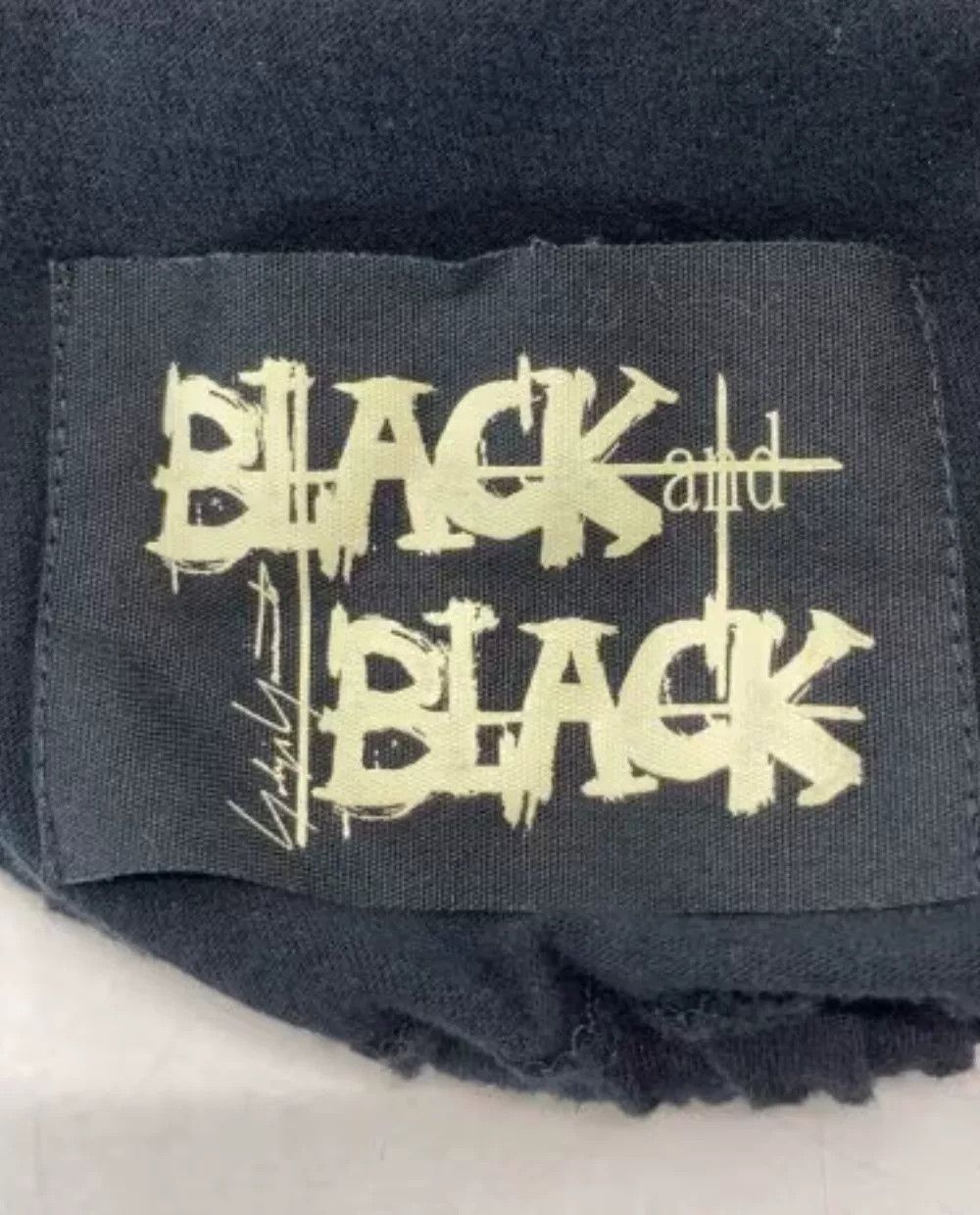 Yohji Yamamoto Yohji Yamamoto Black Drawstring Pullover Size US M / EU 48-50 / 2 - 4 Thumbnail