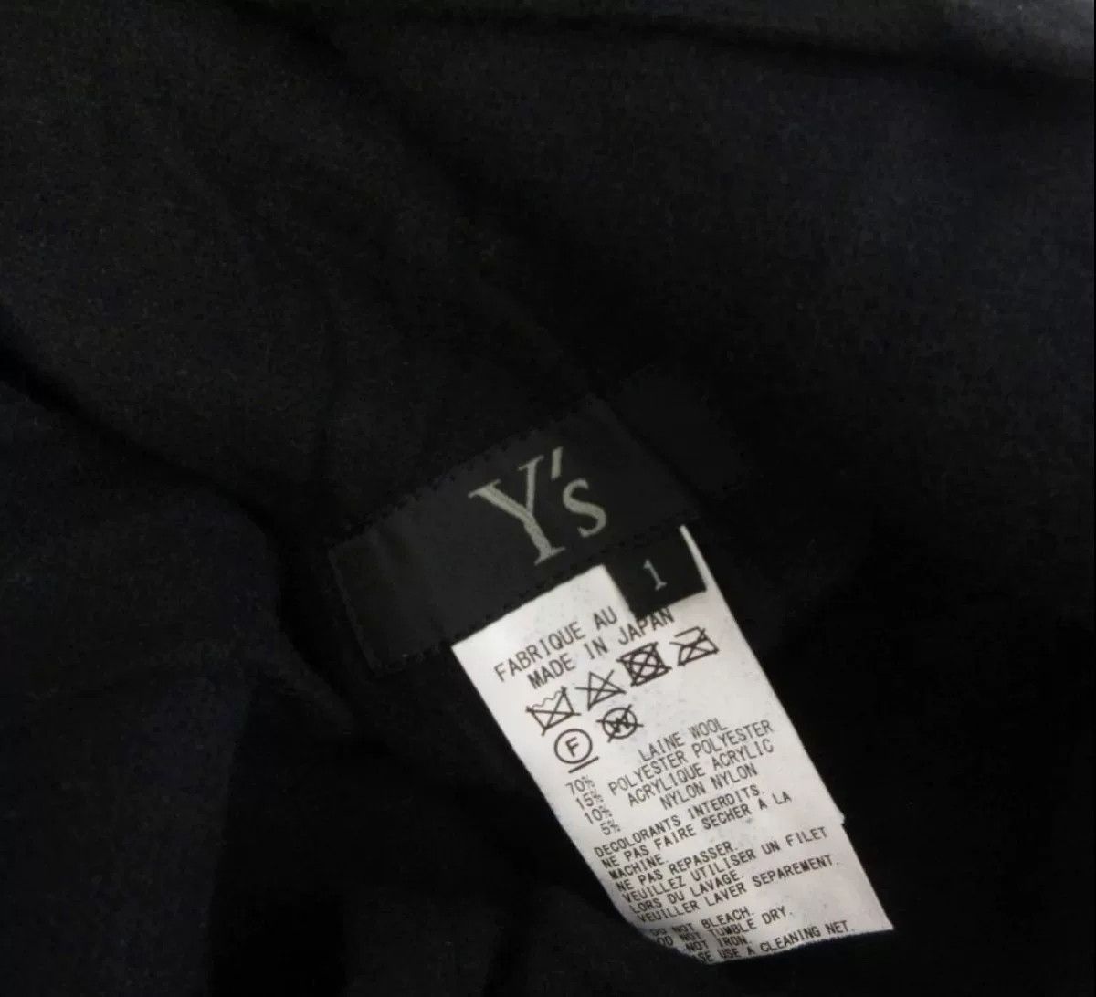 Yohji Yamamoto Y's Yohji Yamamoto Wool Salopet Overalls Size 22" - 6 Thumbnail
