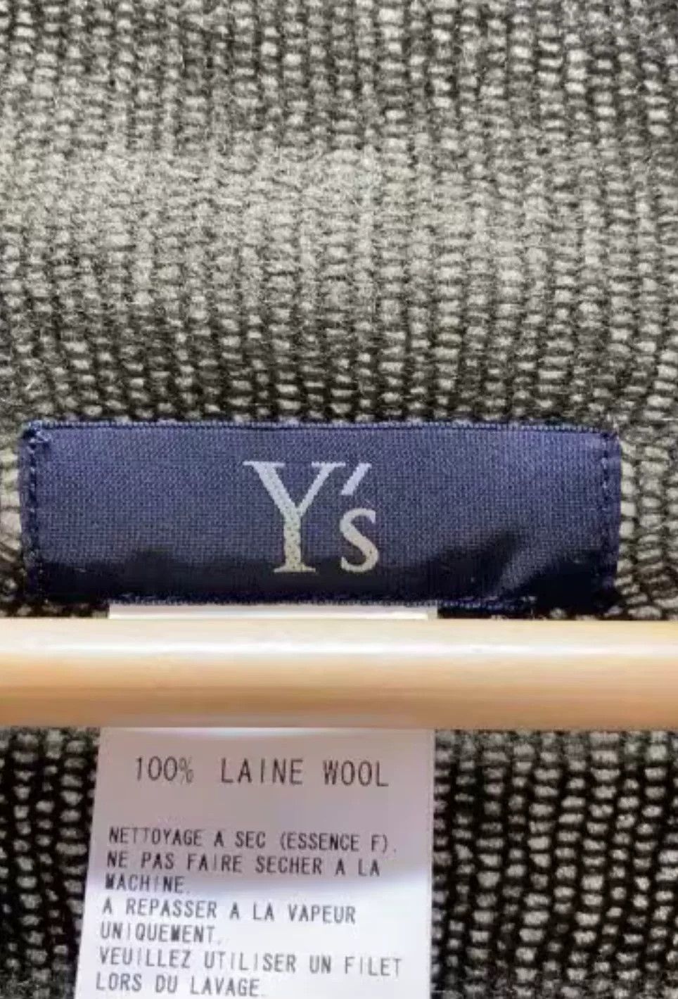 Yohji Yamamoto Yohji Yamamoto Lightweight Wool Sweater Size US M / EU 48-50 / 2 - 4 Thumbnail
