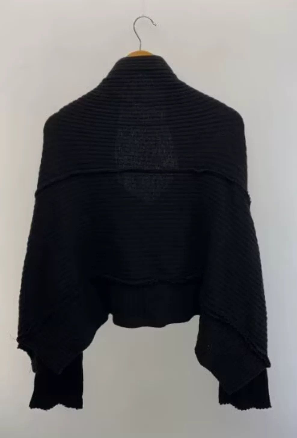 Yohji Yamamoto Y's Yohji Yamamoto Thick Wide Wool Sweater Size M / US 6-8 / IT 42-44 - 2 Thumbnail