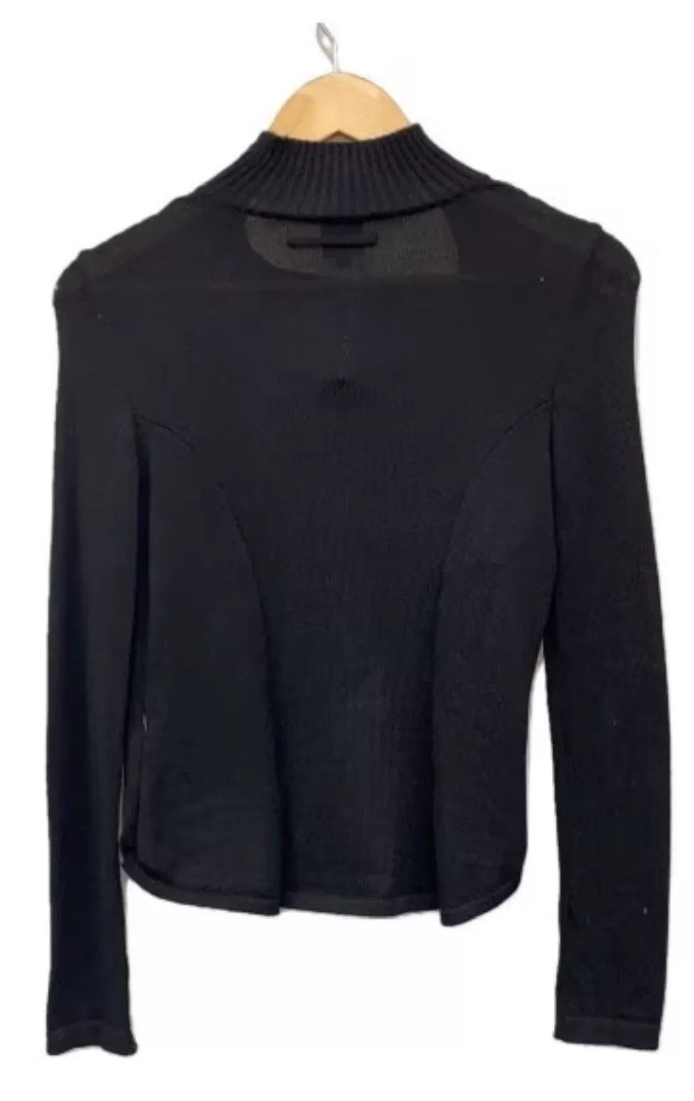 Jean Paul Gaultier Jean Paul Gaultier Lightweight Wool Cardigan Size S / US 4 / IT 40 - 2 Thumbnail