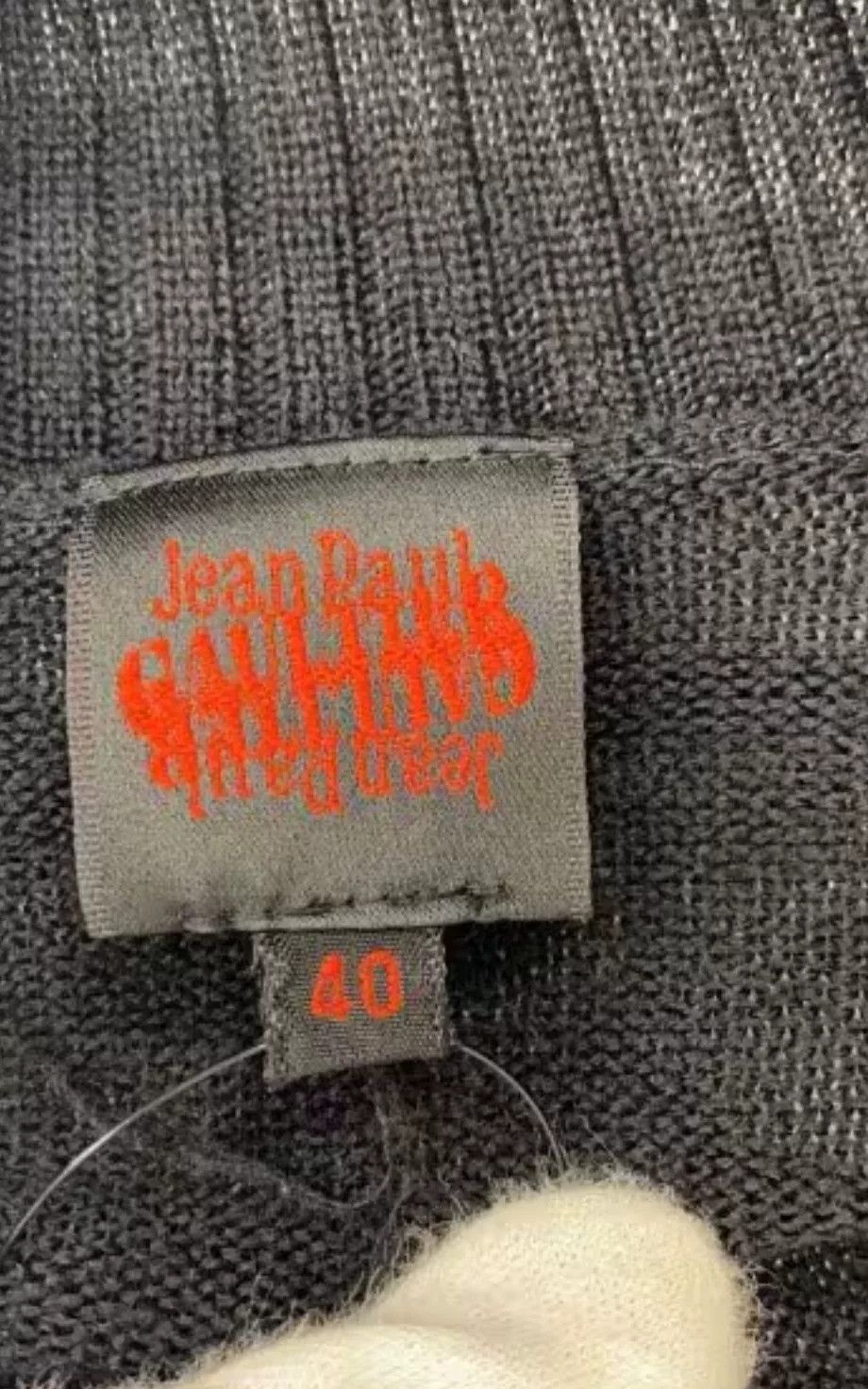 Jean Paul Gaultier Jean Paul Gaultier Lightweight Wool Cardigan Size S / US 4 / IT 40 - 4 Thumbnail