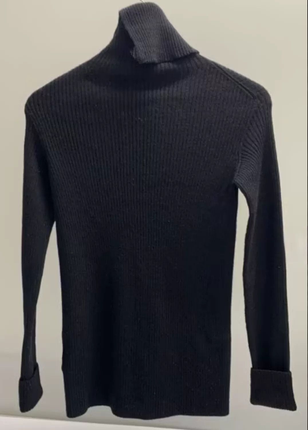 Yohji Yamamoto Y's Yohji Yamamoto Turtleneck Wool Sweater Size M / US 6-8 / IT 42-44 - 2 Thumbnail
