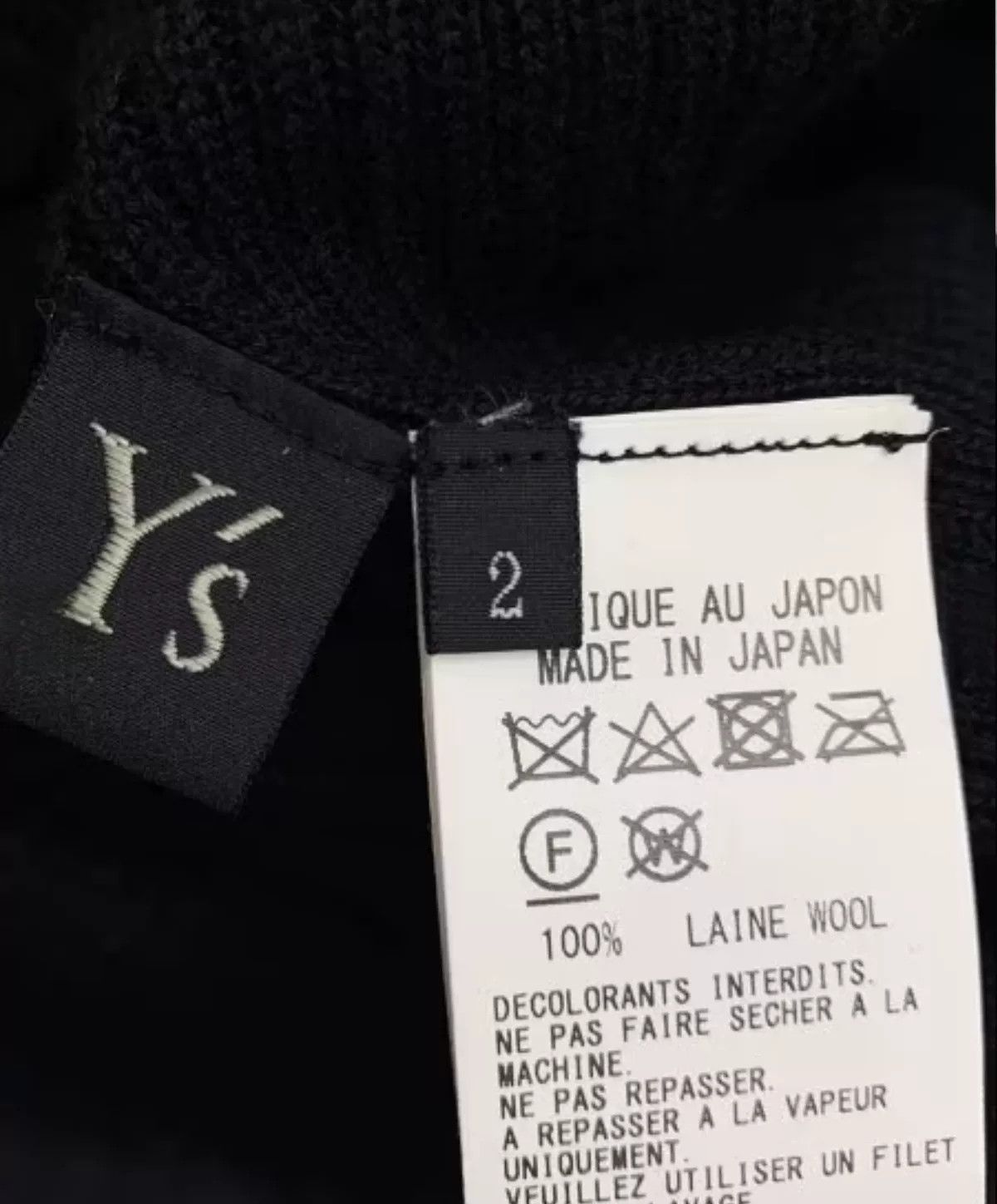 Yohji Yamamoto Y's Yohji Yamamoto Turtleneck Wool Sweater Size M / US 6-8 / IT 42-44 - 5 Thumbnail