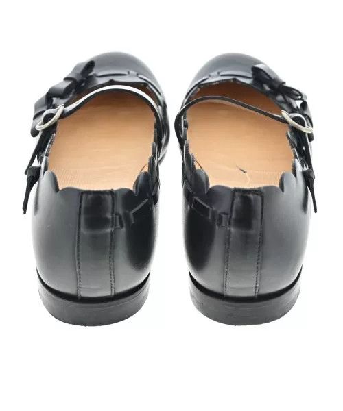 Comme des Garcons COMME des GARCONS Black Leather Shoes Size US 4 / IT 34 - 5 Thumbnail