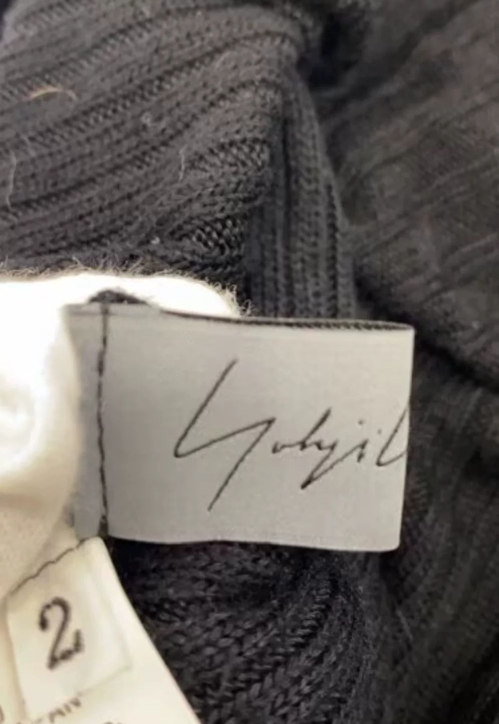 Yohji Yamamoto Yohji Yamamoto Noir Long Sleeve Knit Size US M / EU 48-50 / 2 - 4 Thumbnail