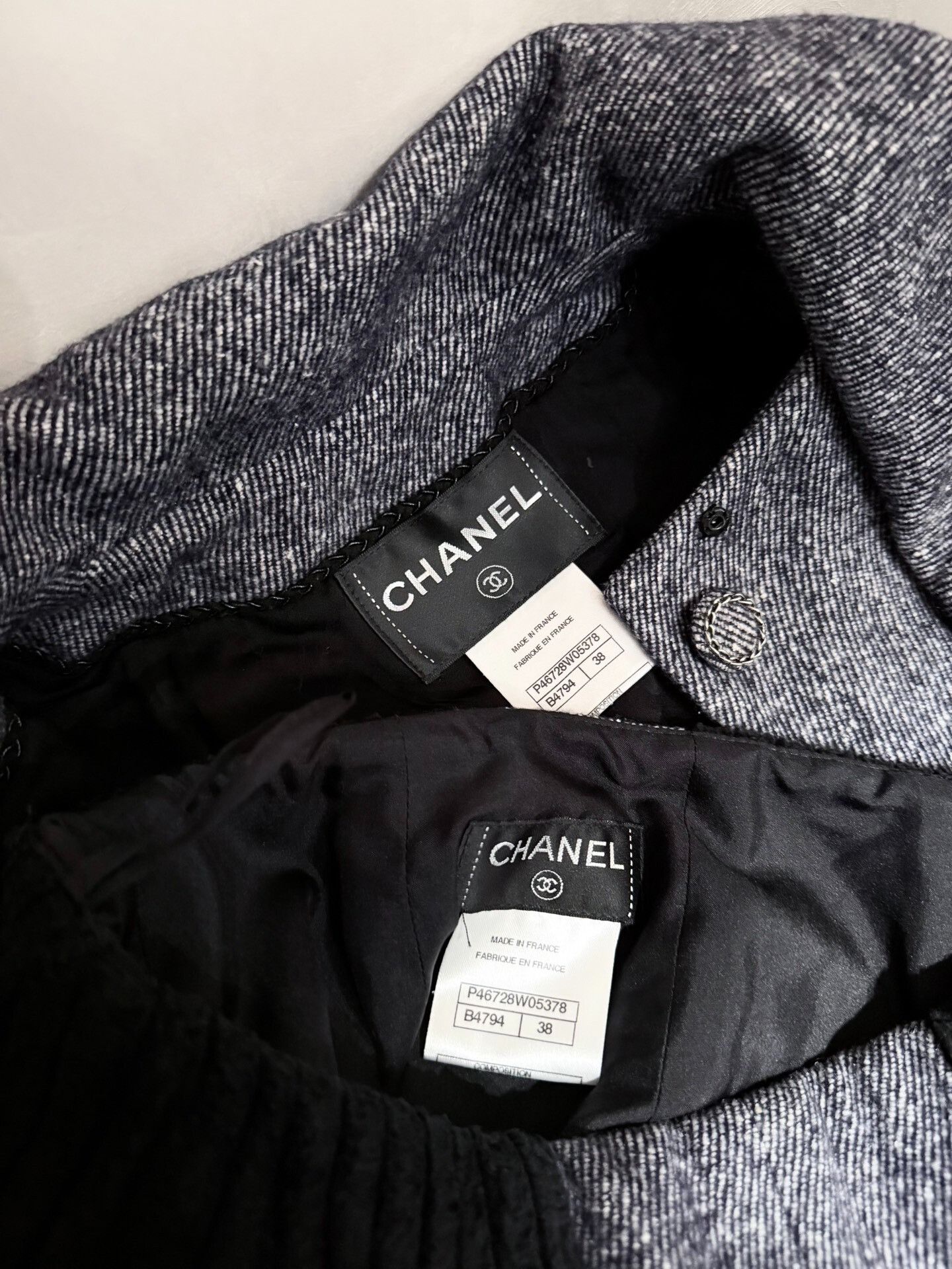 Chanel Chanel 13FW Corduroy Suit Set Size S / US 4 / IT 40 - 3 Thumbnail