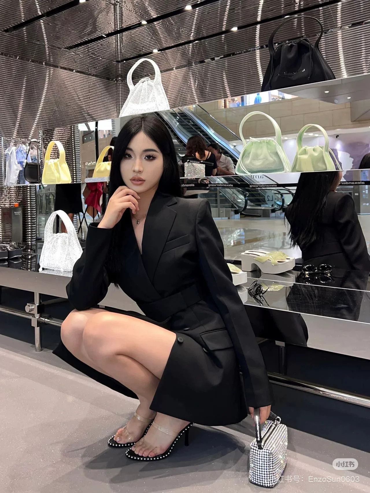 Alexander Wang Alexander Wang Black Tailored Blazer Size XS / US 0-2 / IT 36-38 - 6 Thumbnail