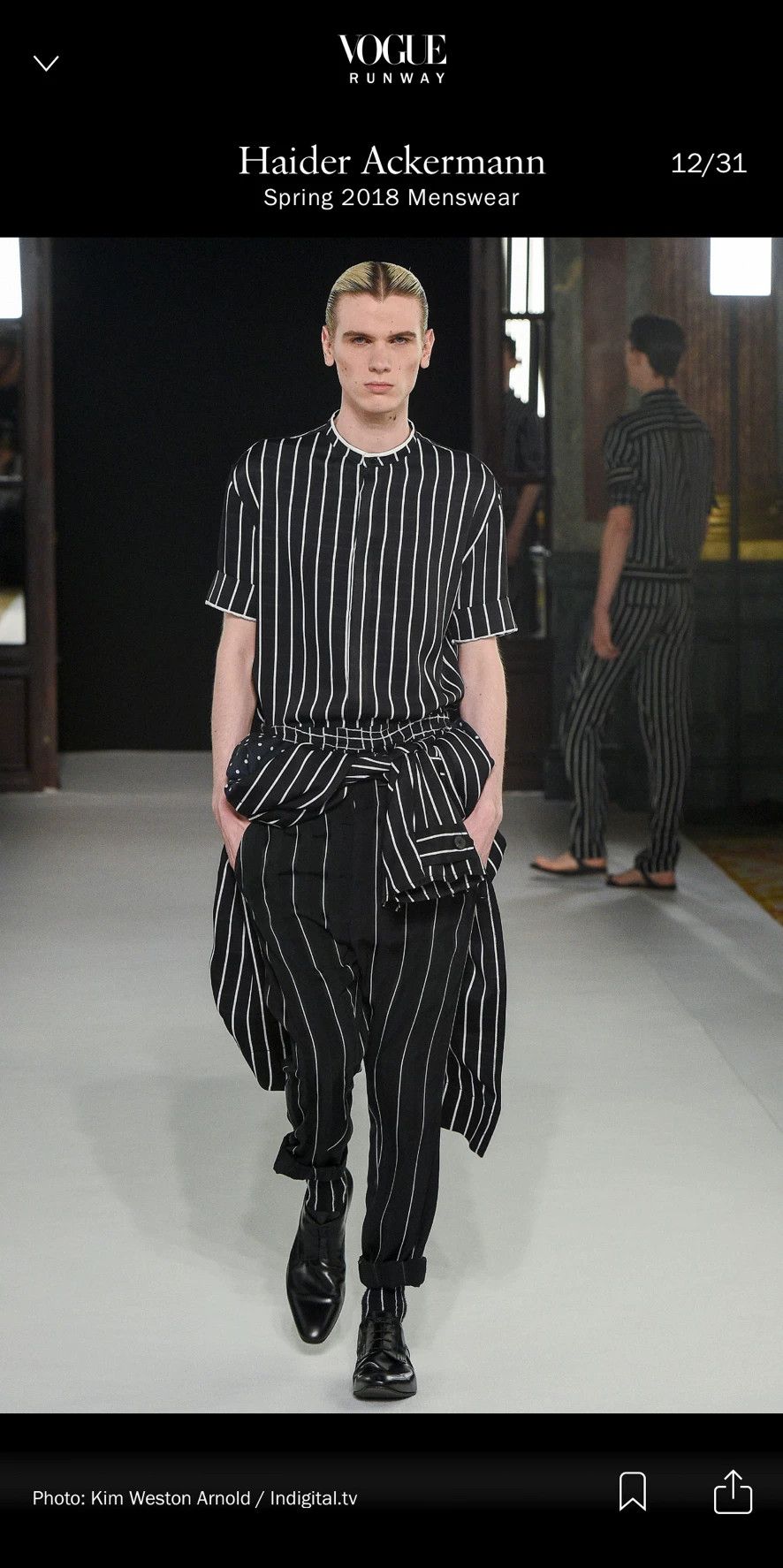 Haider Ackermann Haider Ackermann 2018 SS Mens Short Sleeve Size US XS / EU 42 / 0 - 2 Thumbnail