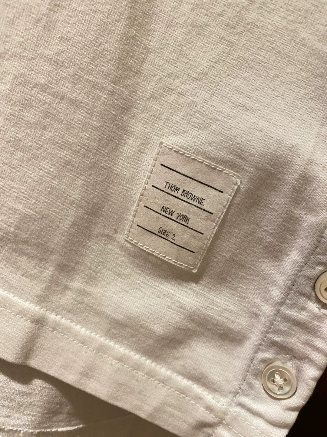 Thom Browne Thom Browne Men's Short-Sleeve T-Shirt Size US M / EU 48-50 / 2 - 4 Thumbnail