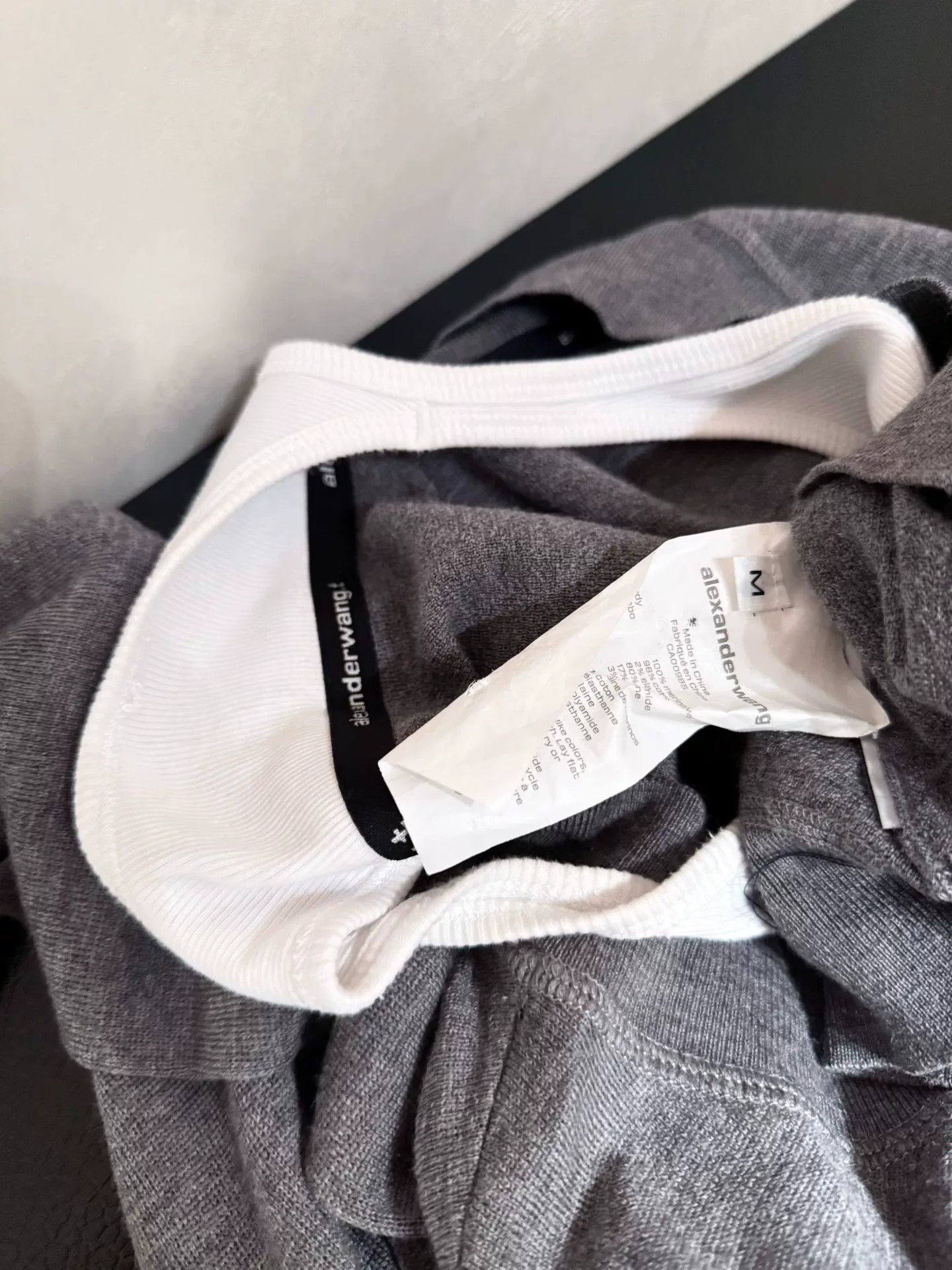 Alexander Wang Alexander Wang Two-Piece Knit Sweatshirt Size M / US 6-8 / IT 42-44 - 3 Thumbnail