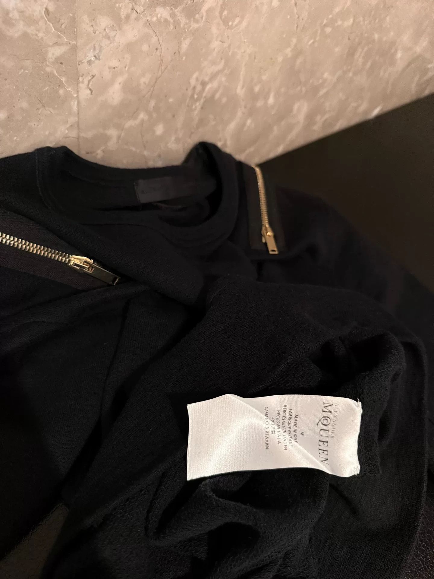 Alexander McQueen Alexander McQueen Black Knit Sweater Size US M / EU 48-50 / 2 - 3 Thumbnail